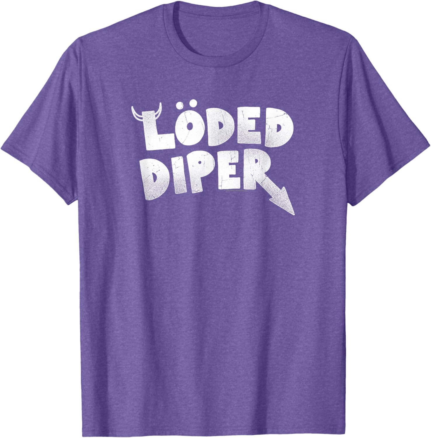 Wimpy Kid LÖDED DIPER Distressed Logo T-Shirt for Fun Style - 12