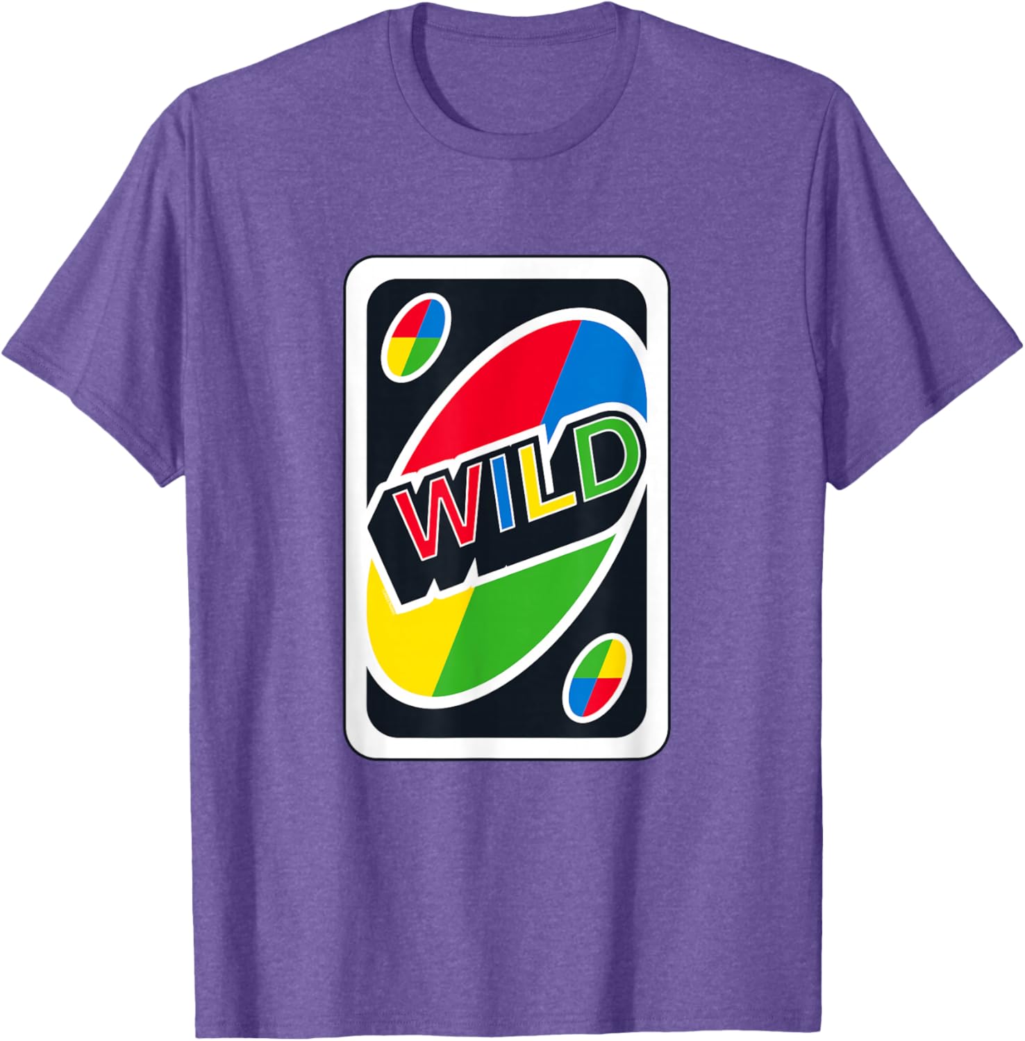 UNO Wild Card T-Shirt Fun Graphic Tee for Gamers and Casual Wear - 12