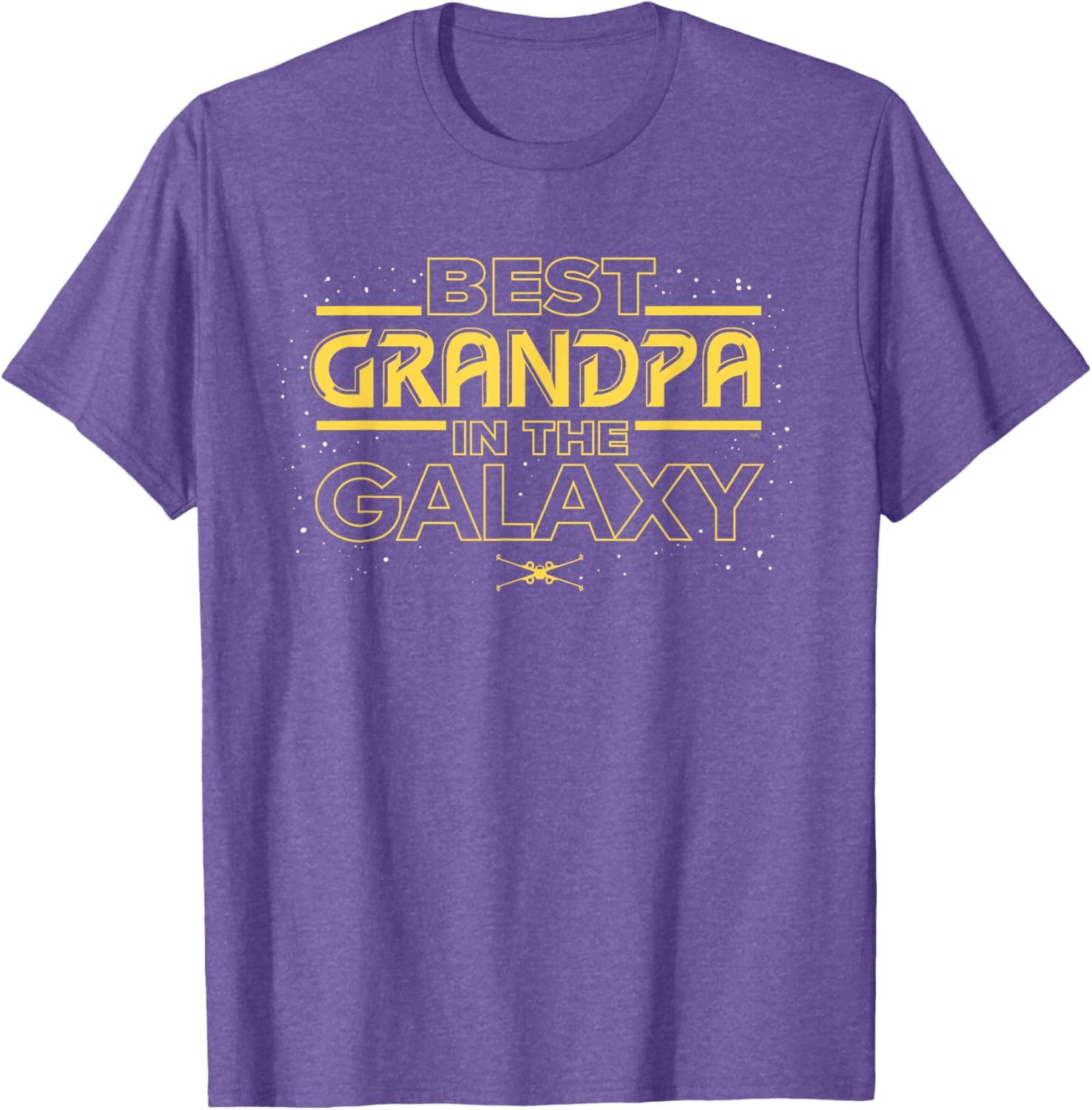 Star Wars Best Grandpa Birthday Father's Day T-Shirt for Fanful Dads - 1