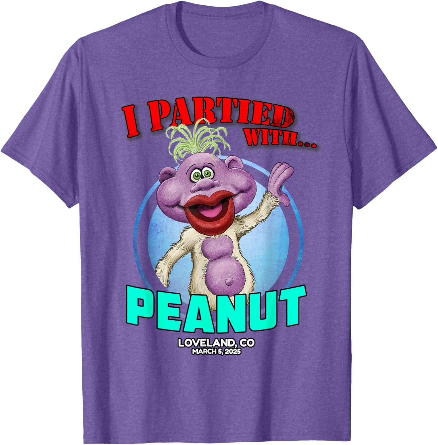 Peanut Loveland CO 2025 T-Shirt for Fun and Casual Style - 7