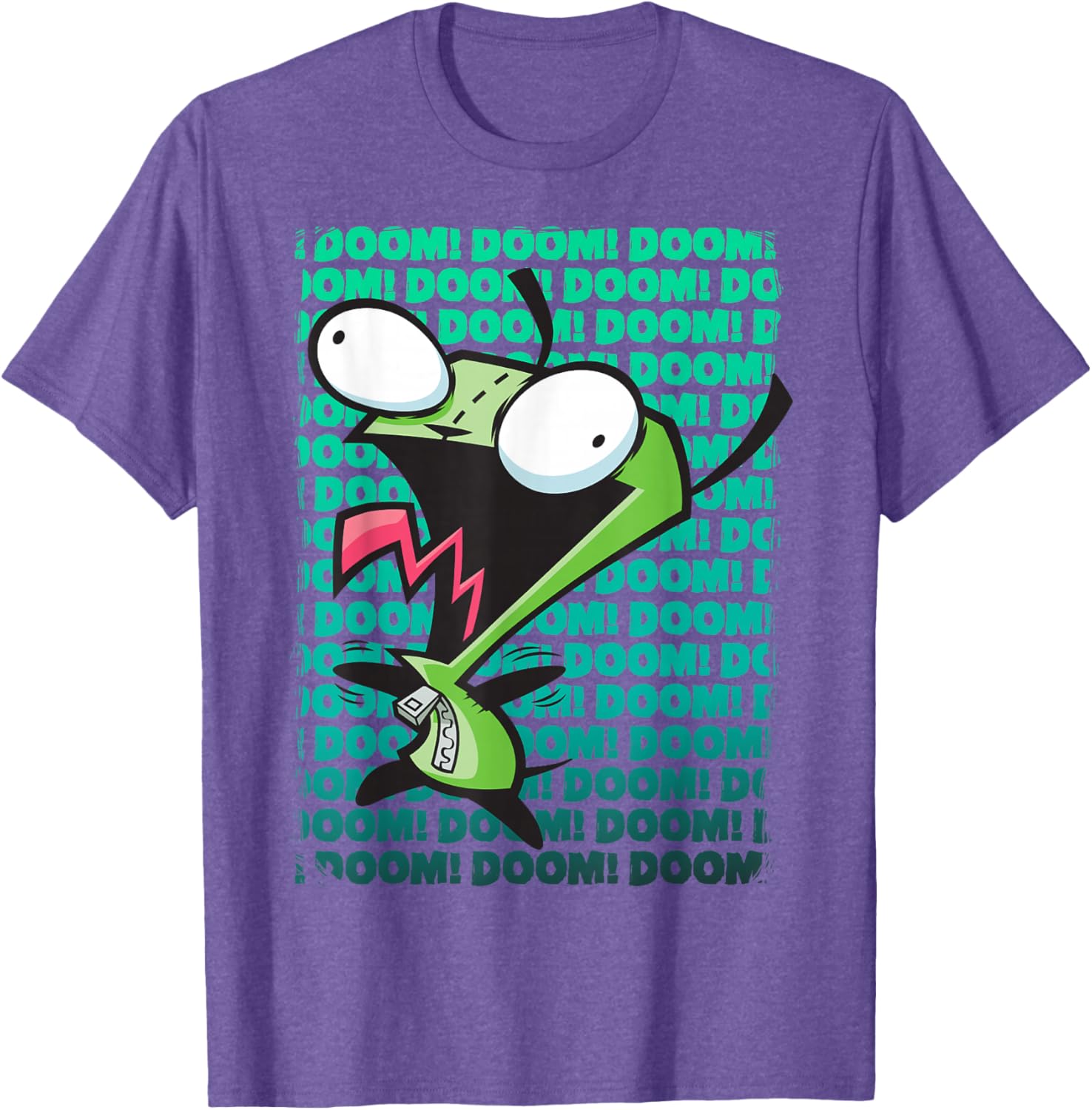 Nickelodeon Invader Zim GIR Impending DOOM Song T-Shirt for Fans - 4