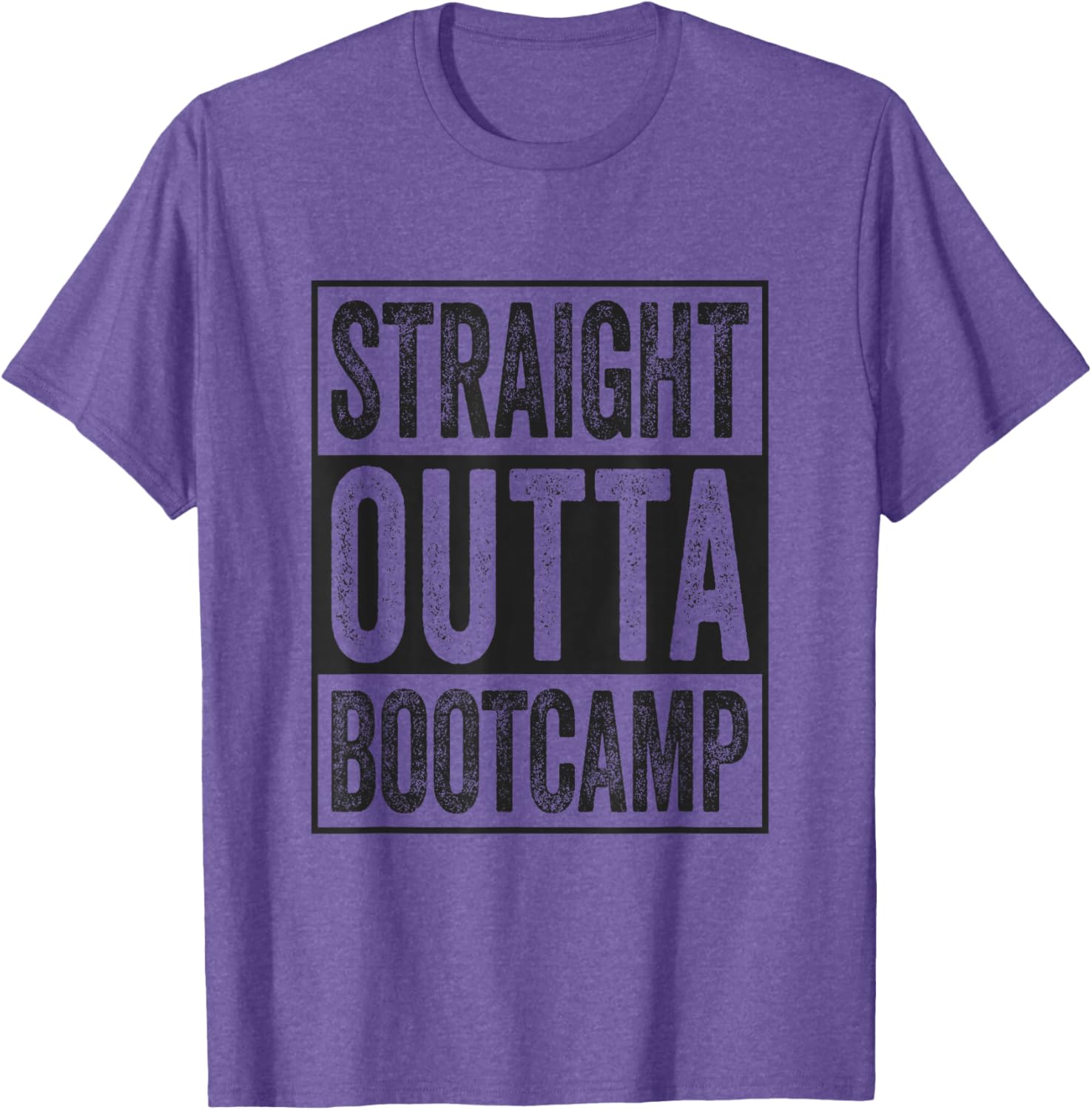 Straight Outta Bootcamp Soldier Basic Training Graduate T-Shirt - 9