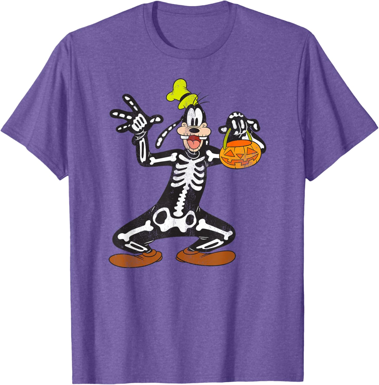 Disney Goofy Skeleton Halloween T-Shirt for Fun Festive Occasions - 7