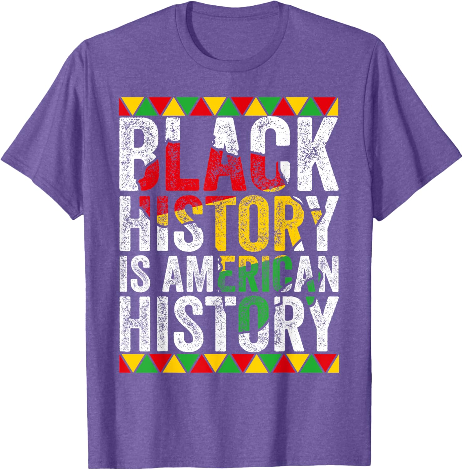 Patriotic Black History is American History African American T-Shirt - 12