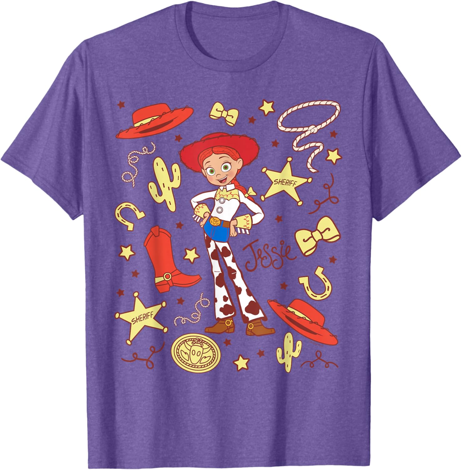 Toy Story Jessie Cowgirl Western Spirit T-Shirt for Kids and Adults - 17