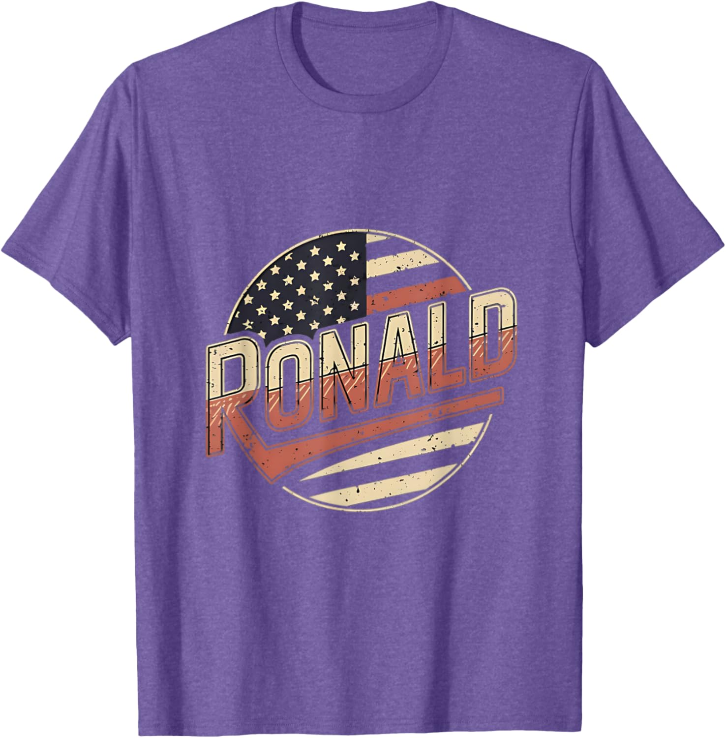 Personalized Ronald Patriot T-Shirt with USA Flag Design for Fans - 6