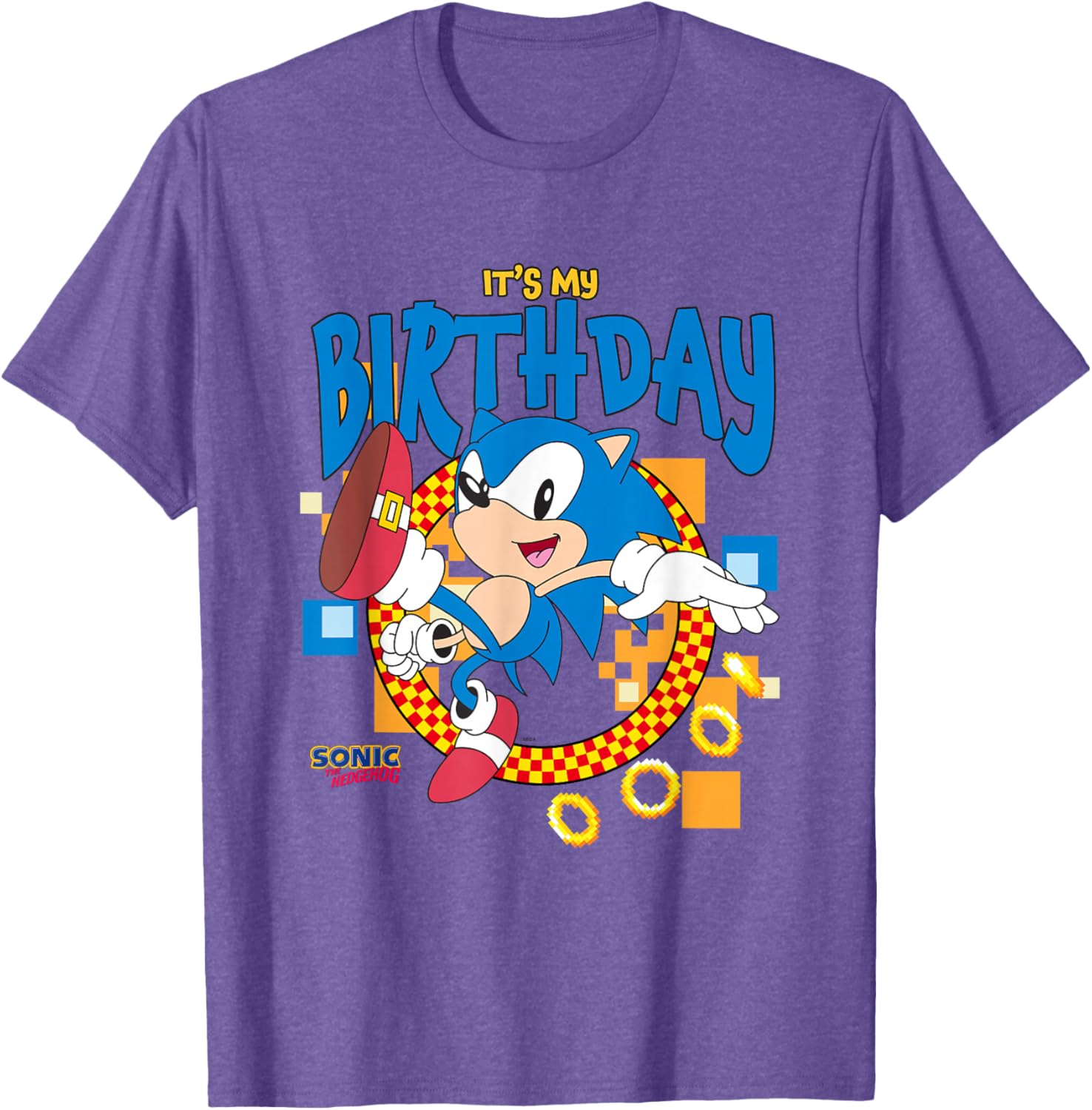 Sonic The Hedgehog Birthday T-Shirt for Fun Celebrations and Parties - 6