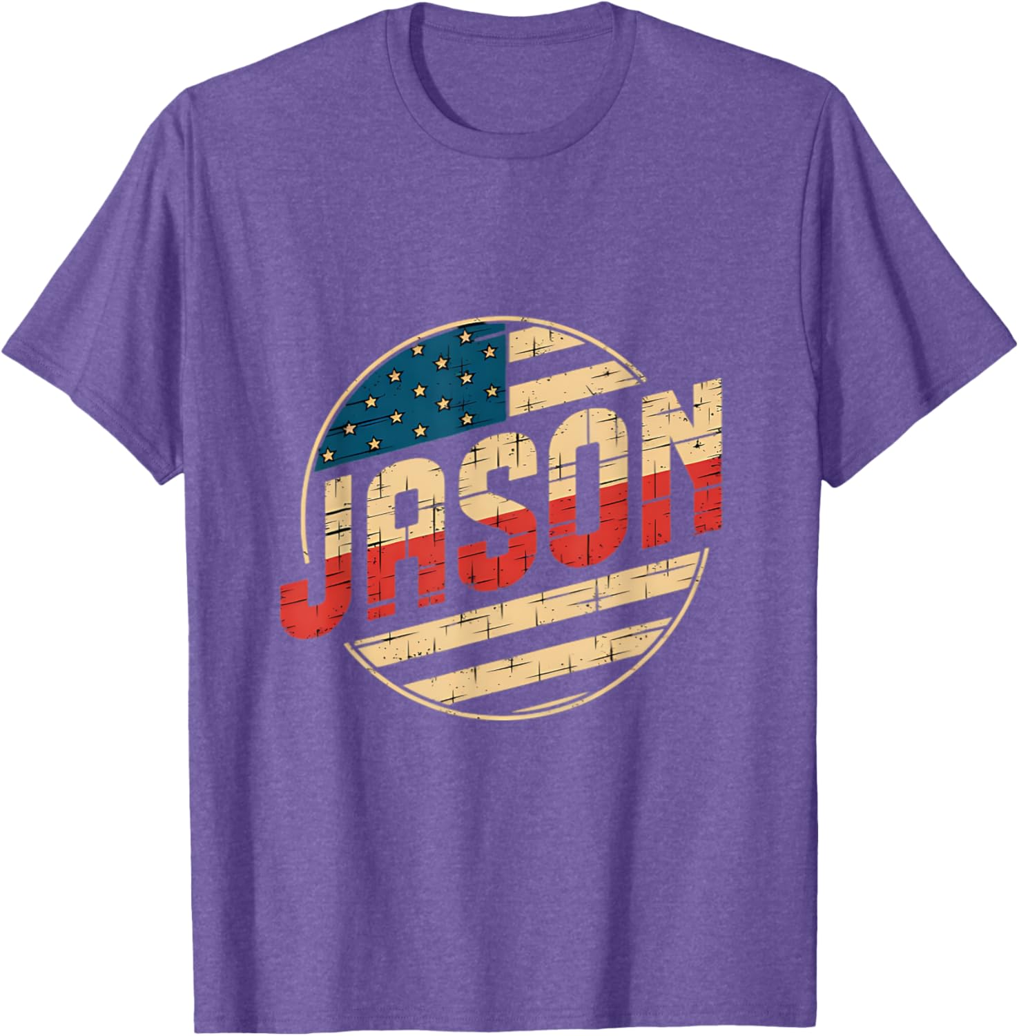 Personalized USA Flag Patriot T-Shirt for JASON - Unique Gift Idea - 13