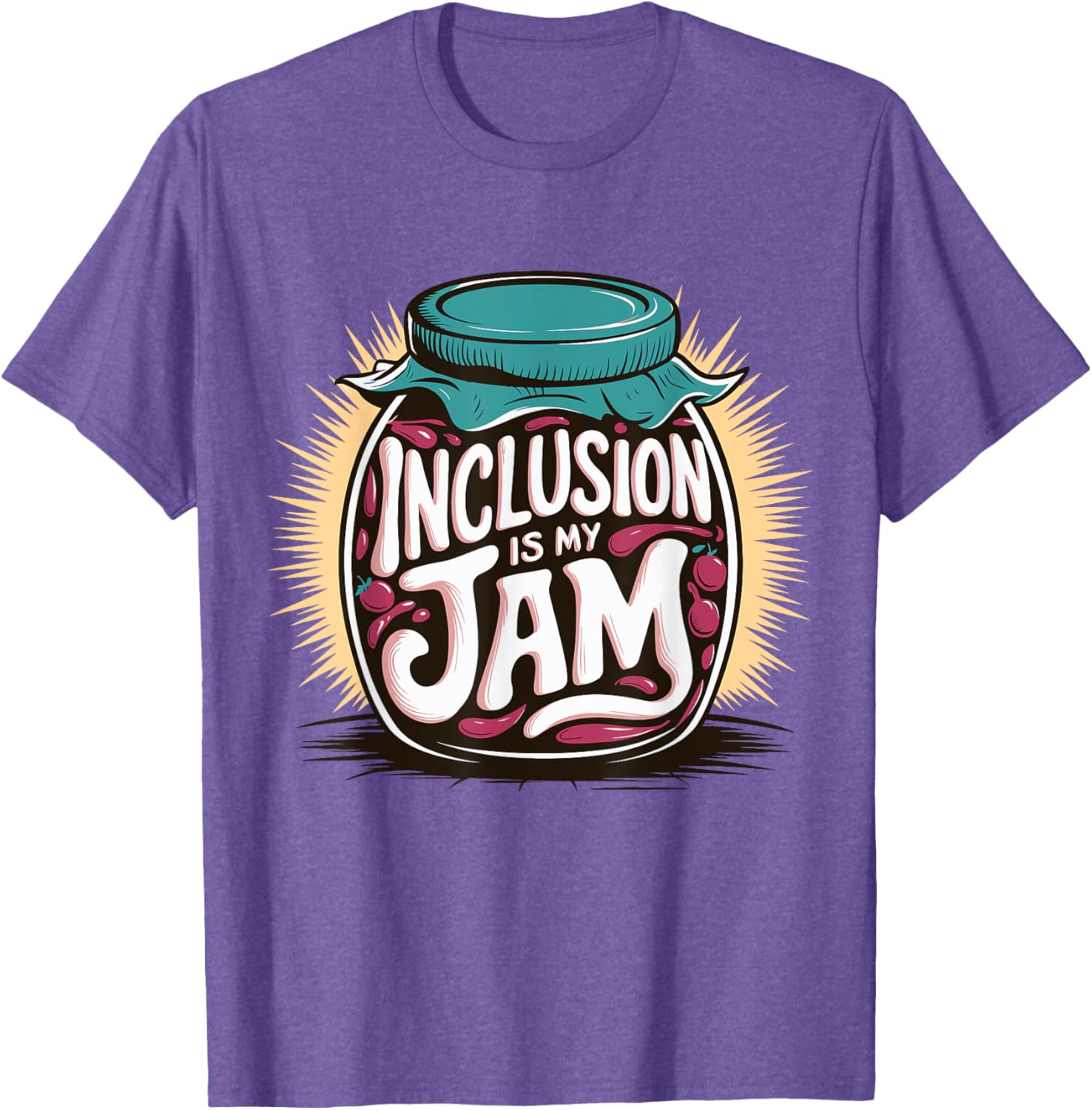 Inclusion Is My Jam T-Shirt for Special Ed SPED Teachers - Fun Apparel - 14