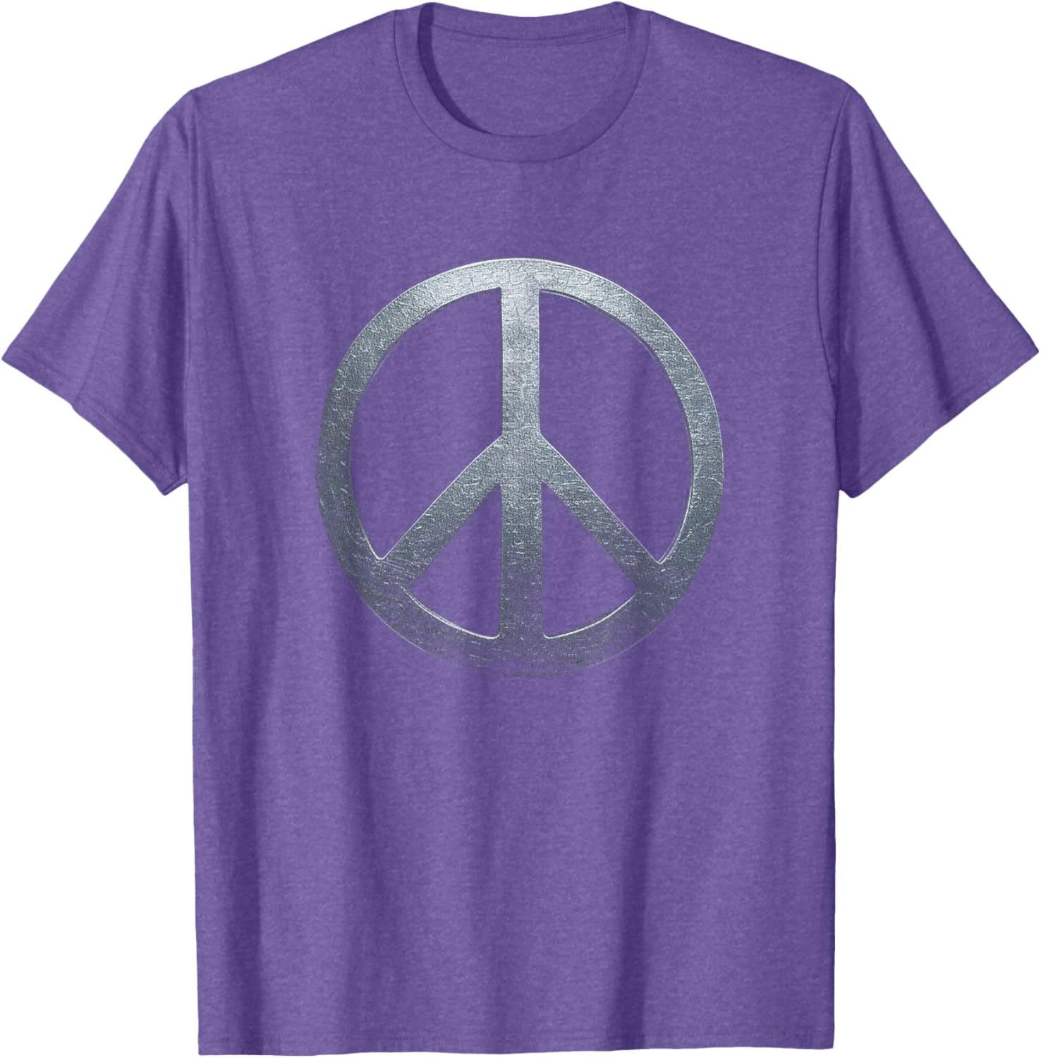 Weathered Stone Peace Sign T-Shirt for Comfortable, Stylish Everyday Wear - 28