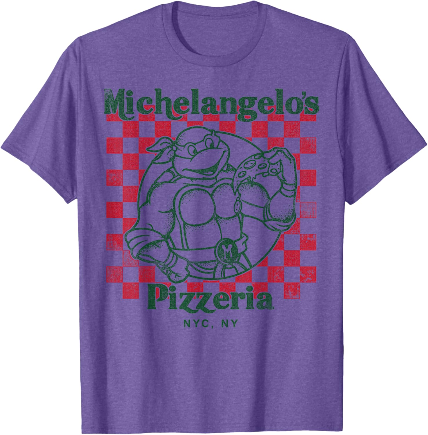 Teenage Mutant Ninja Turtles Mikey's Yummy Pizza Short Sleeve T-Shirt - 2