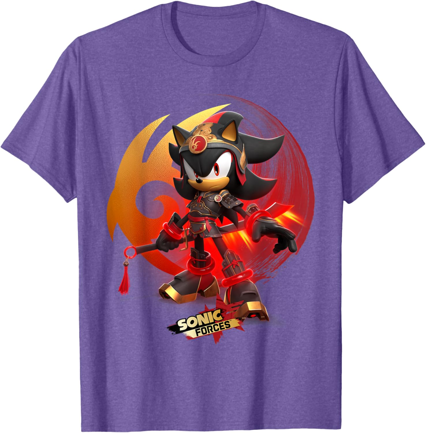 Sonic Forces Warrior Shadow T-Shirt for Fans of Sonic Adventures - 20