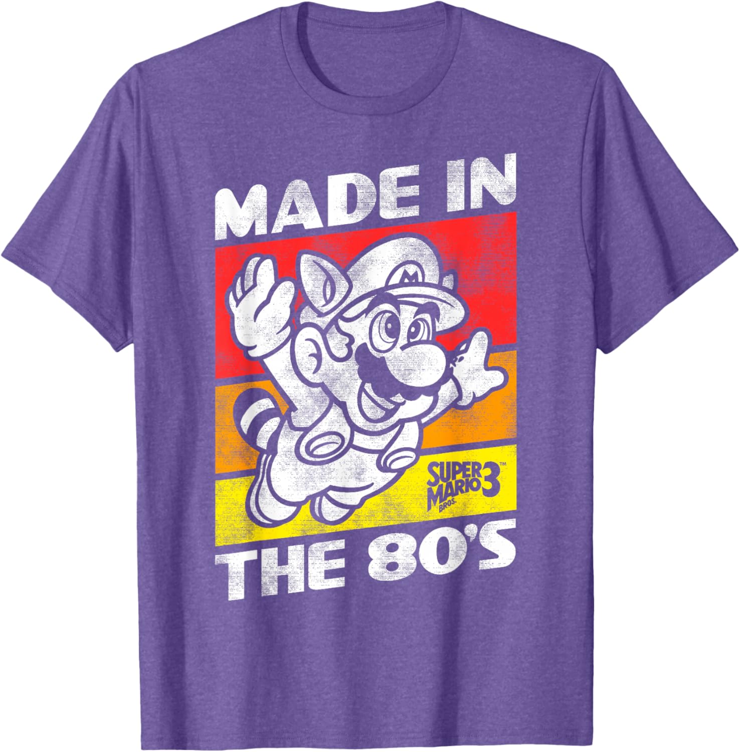 Retro Nintendo Super Mario 3 T-Shirt for 80's Gaming Fans - 2