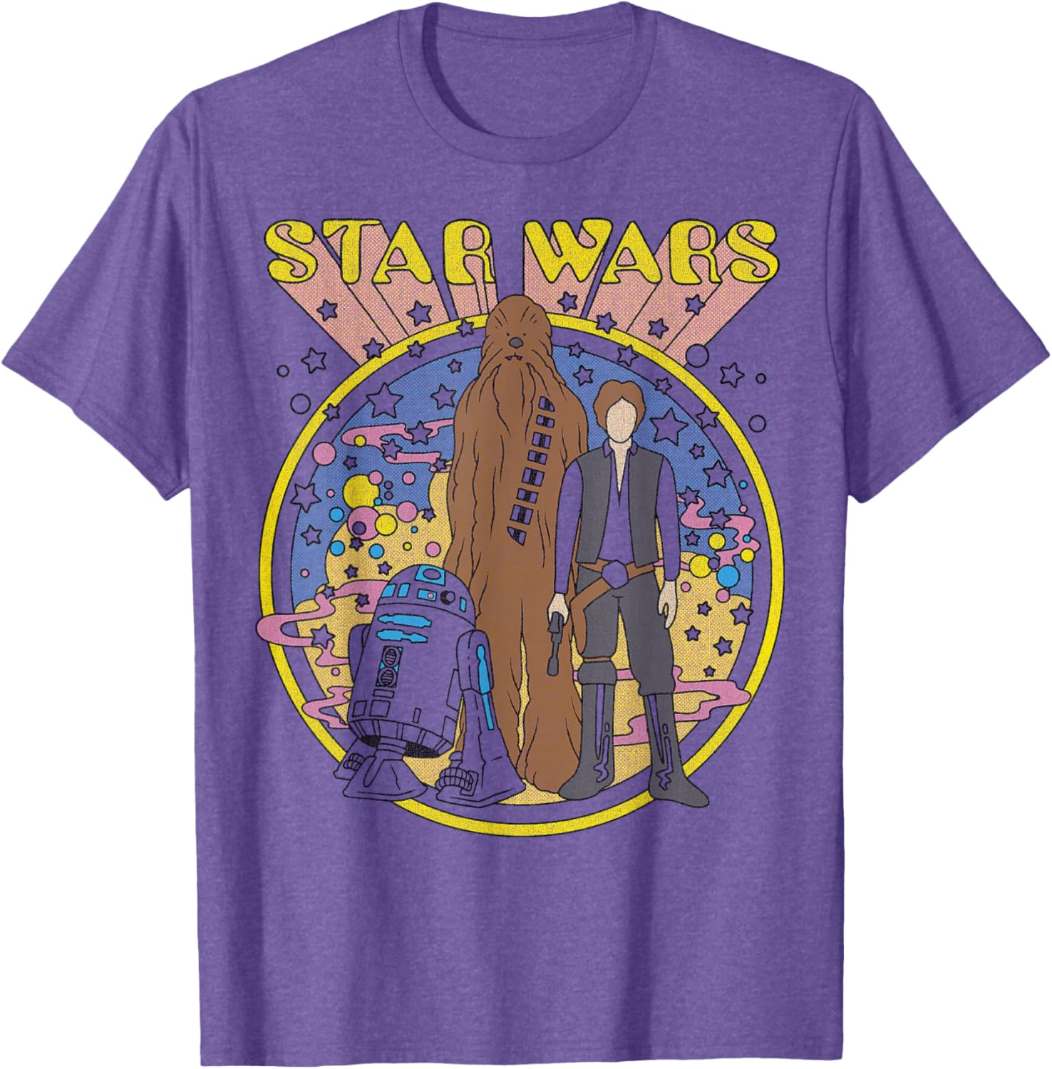 Star Wars Vintage Psych Rebels T-Shirt for Disney Fans and Collectors - 2