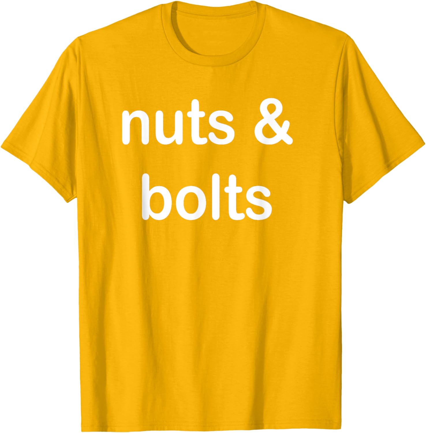 Nuts and Bolts T-Shirt for DIY Lovers - Unique and Fun Apparel Design - 12