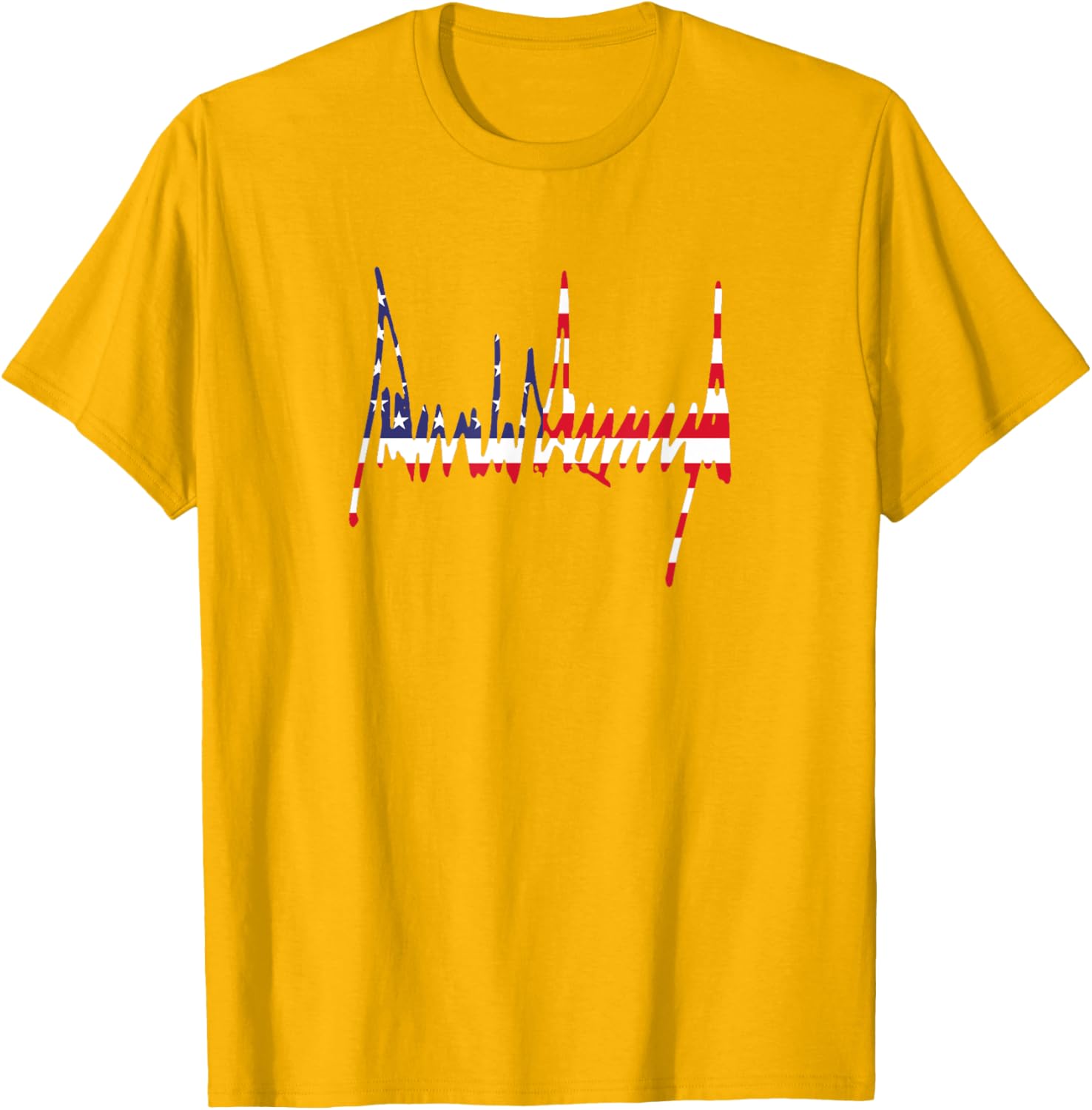 Signature US Flag Number 47 Jersey T-Shirt for 4th of July Celebration - 15