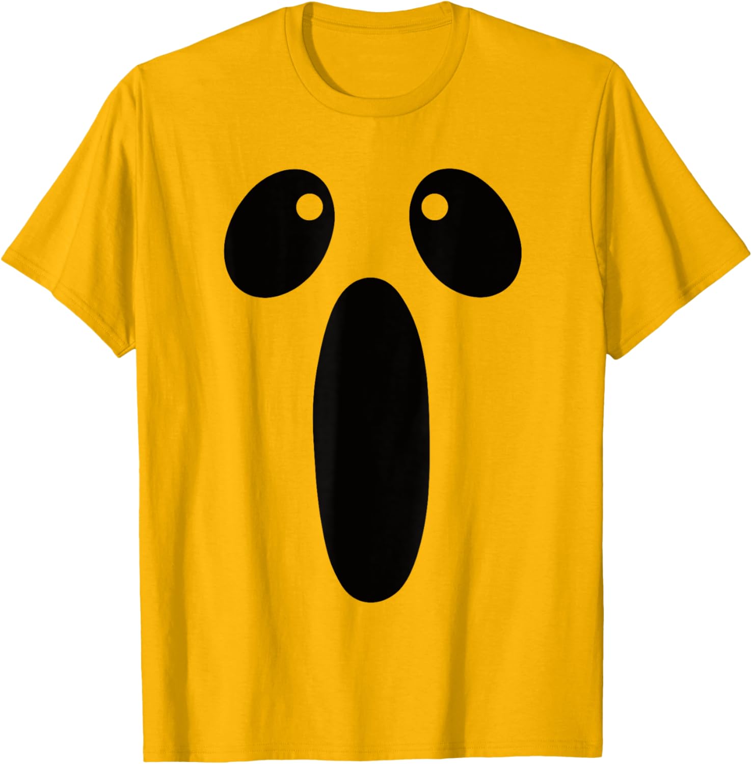 Funny Ghost Face Halloween Costume T-Shirt for Lazy Celebrations - 6