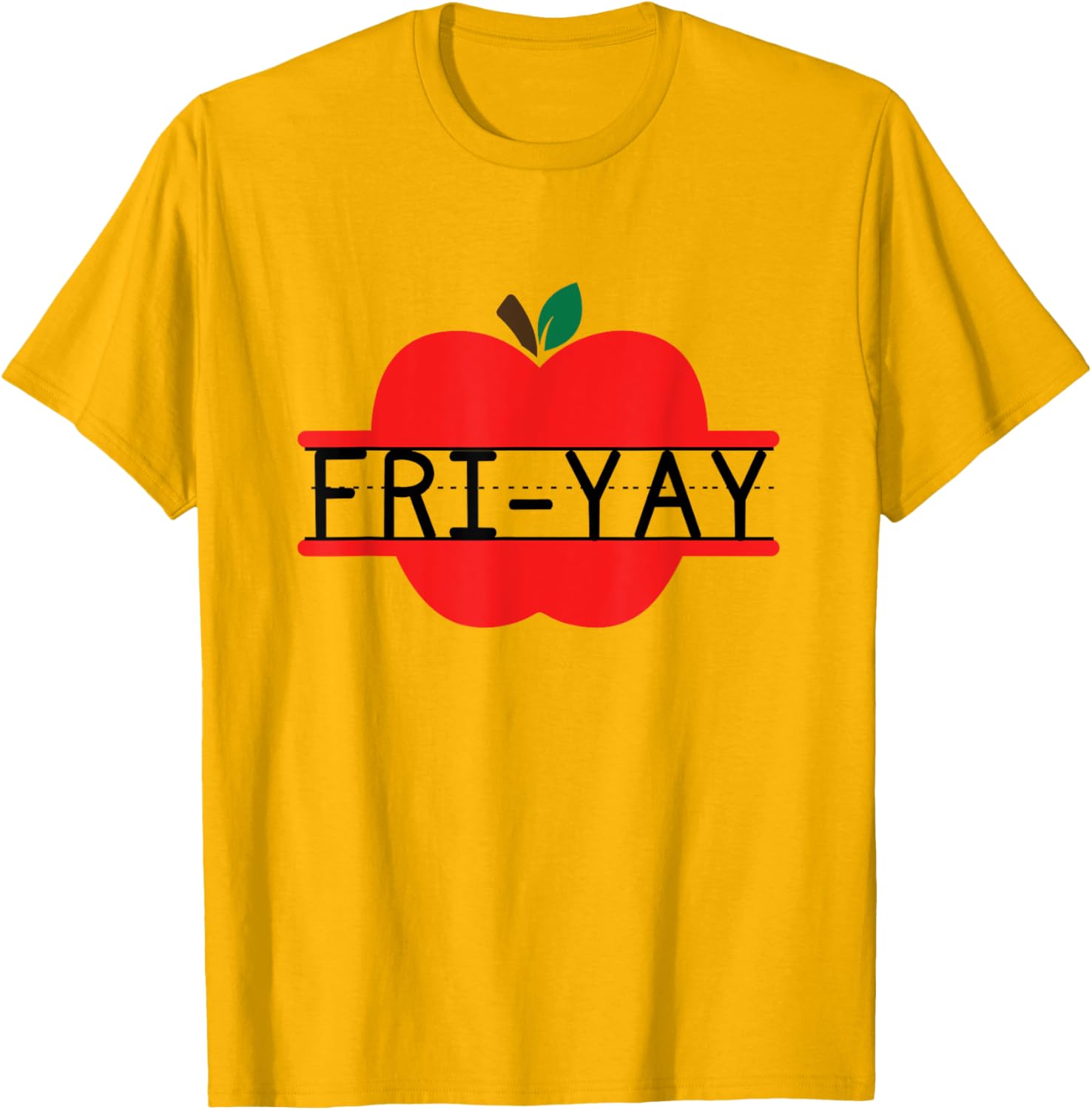 Happy Friyay Teacher Shirt Cute Fashionable Tee for Educators - 1