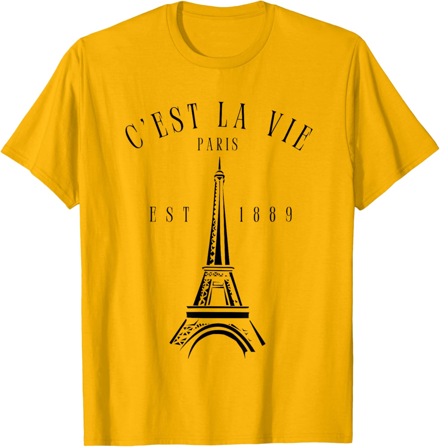 Vintage Eiffel Tower T-Shirt for Paris Lovers – C'est La Vie Style - 8