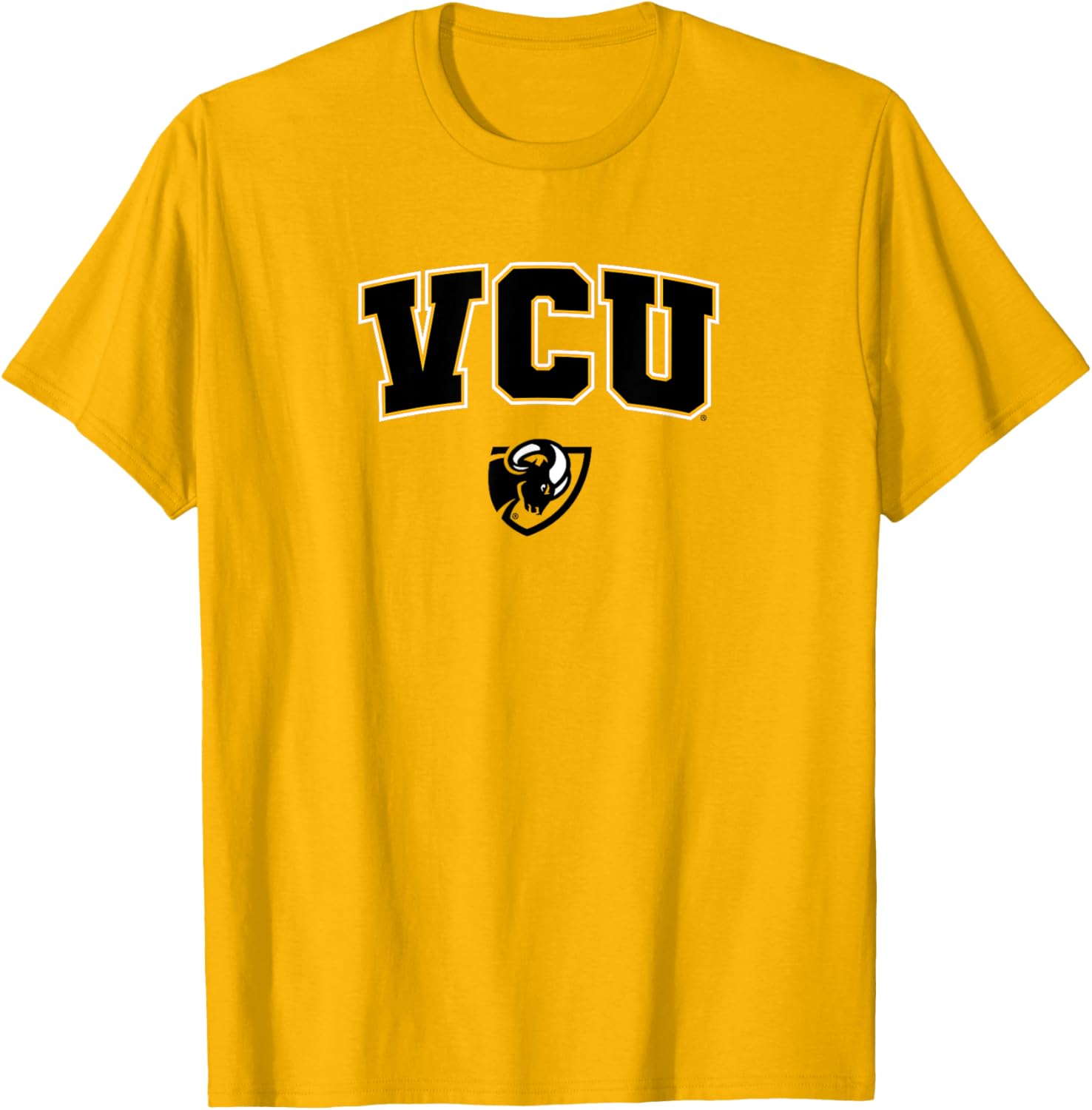 Virginia Commonwealth University VCU Rams Arch Logo T-Shirt for Fans - 1