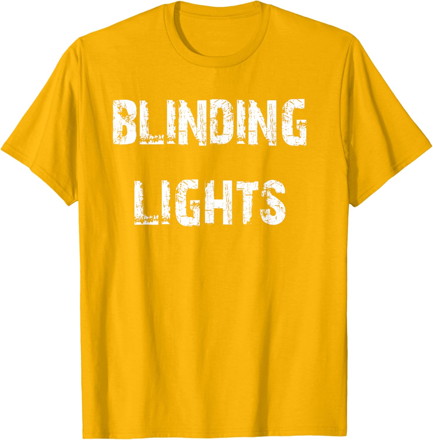 Trendy Blinding Lights T-Shirt for Music Lovers - Comfortable Casual Wear - 10