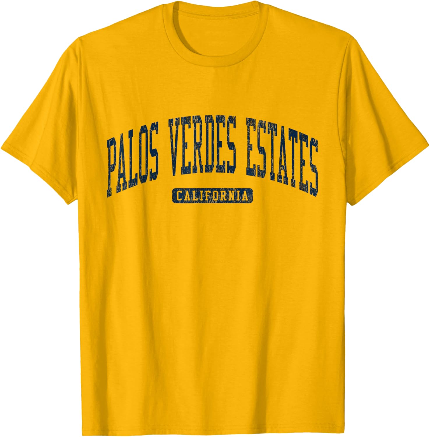 Palos Verdes Estates College Style T-Shirt for Casual Wear - 9