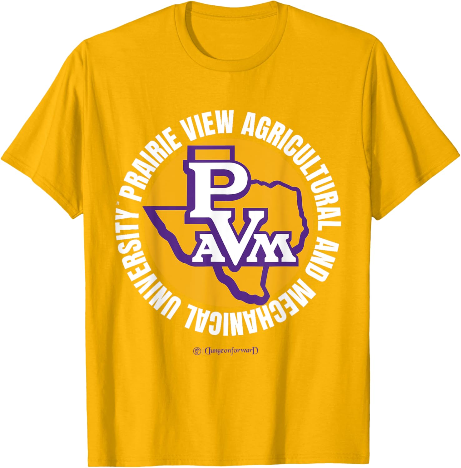 Prairie View A&M University Circle T-Shirt - Comfortable Casual Wear - 3