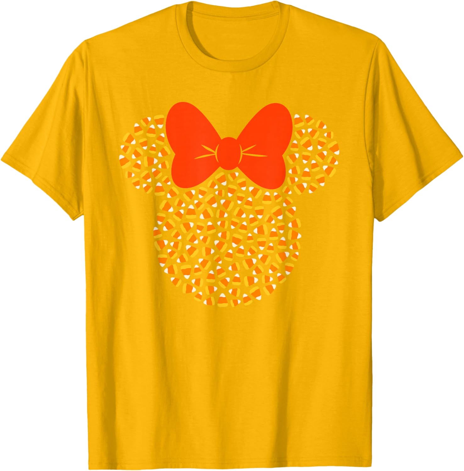 Disney Minnie Mouse Candy Corn Halloween T-Shirt for Fun Fall Celebrations - 10
