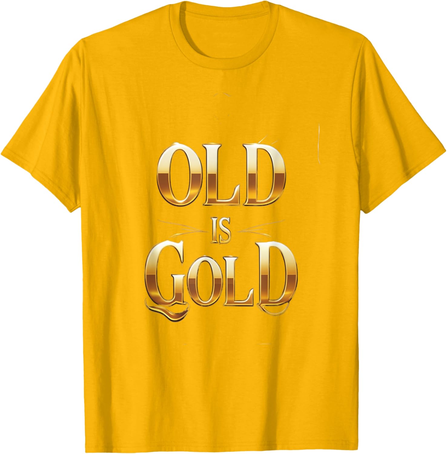 Vintage Vibes 2025 Novelty T-Shirt Old is Gold Classic Style - 14