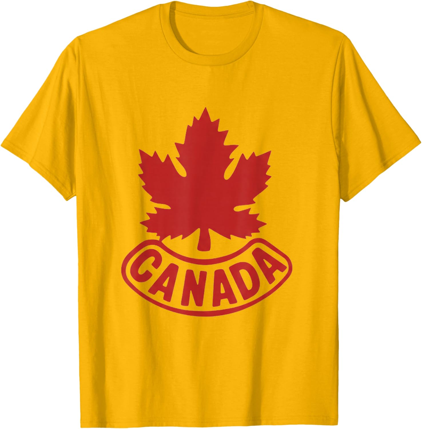 Vintage Maple Leaf Canada T-Shirt for Proud Canadians - Classic Tee - 10