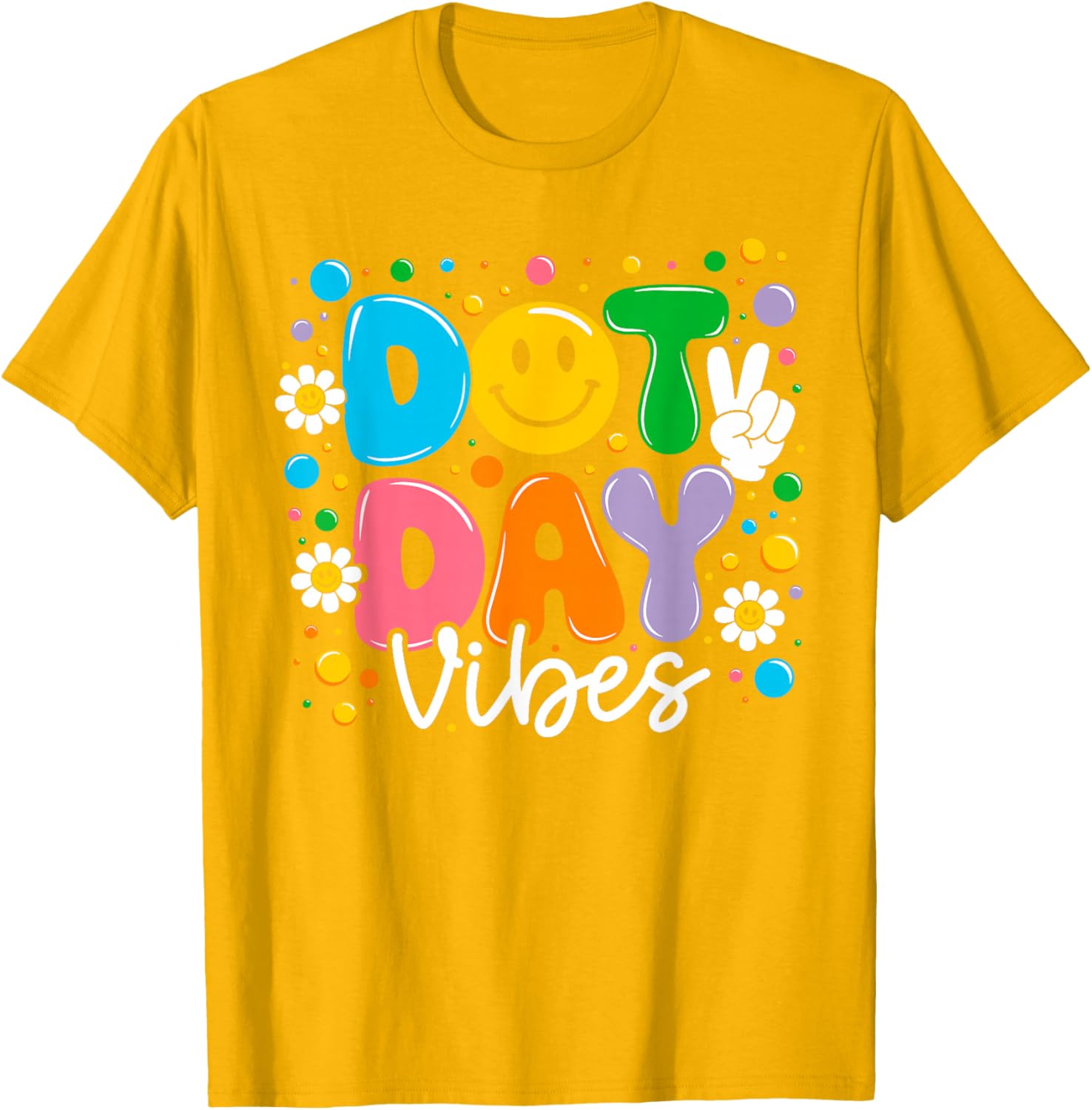 Happy Dot Day 2025 Colorful Polka Dot T-Shirt for Kids and Teachers - 18