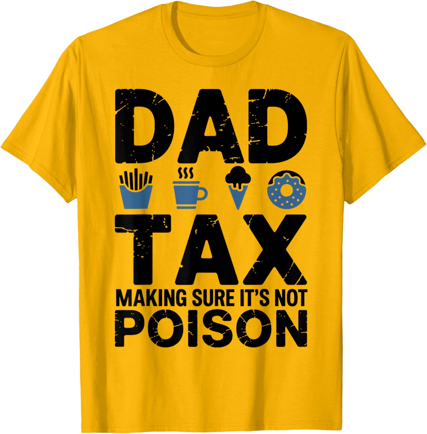 Best Dad Ever Papa T-Shirt - Fun Tax Themed Gift for Awesome Dads - 3
