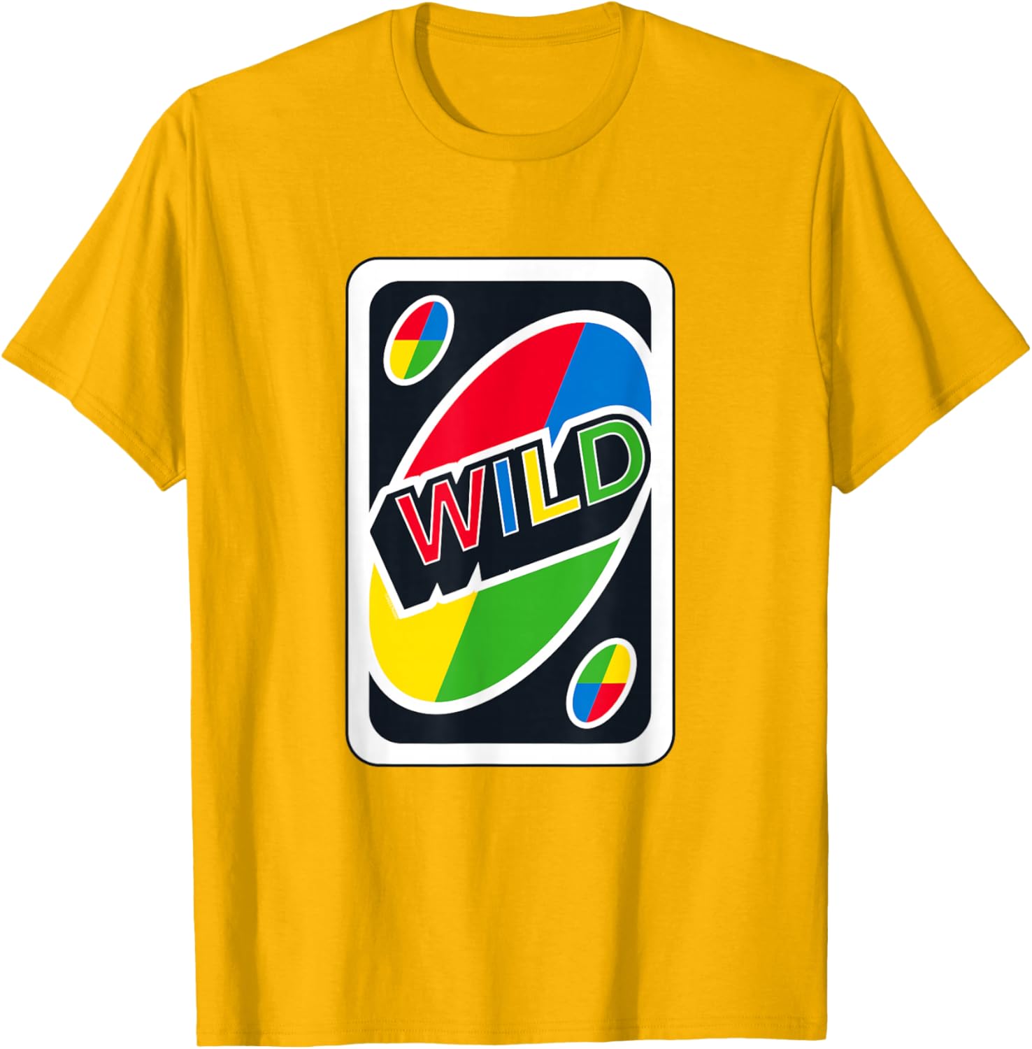 UNO Wild Card T-Shirt Fun Graphic Tee for Gamers and Casual Wear - 6