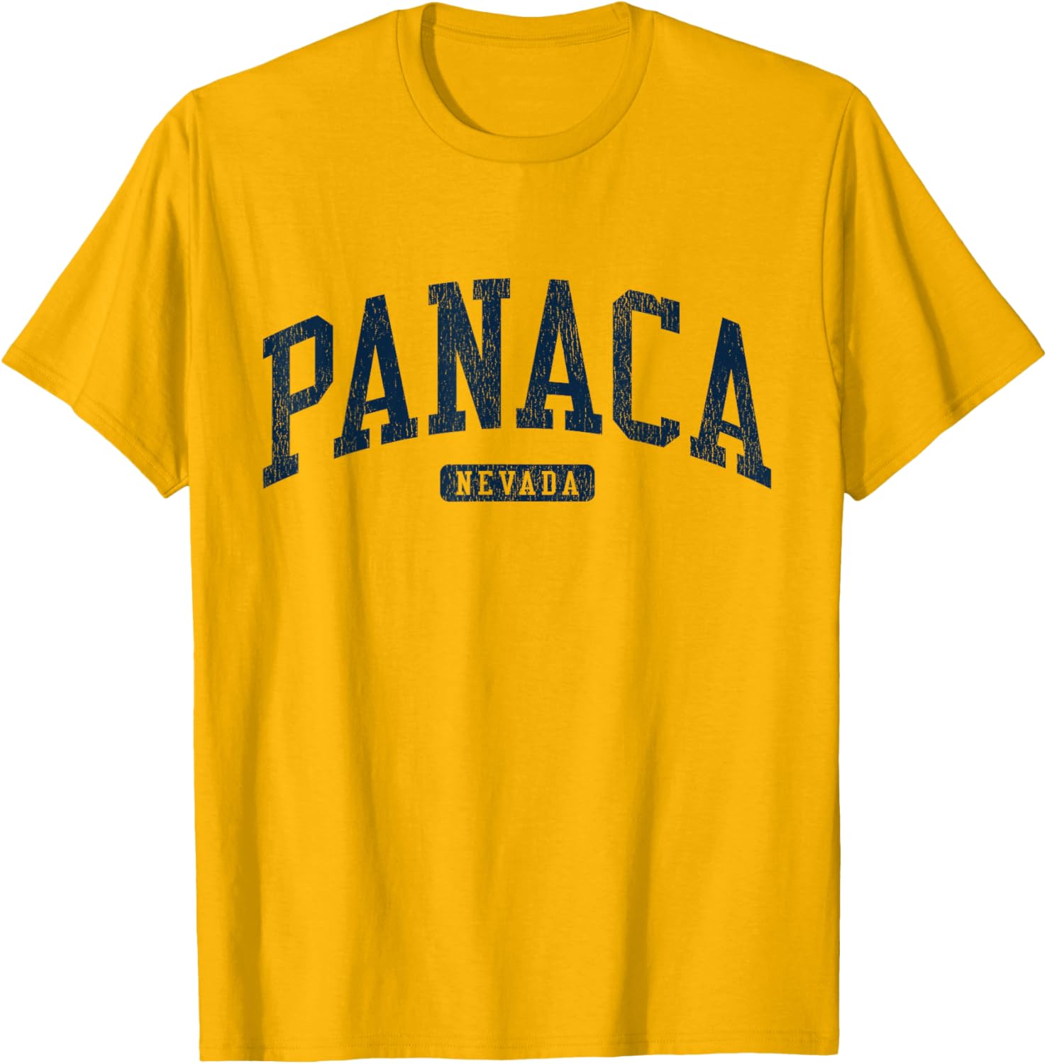 Panaca Nevada College University Blue T-Shirt for Casual Style - 1