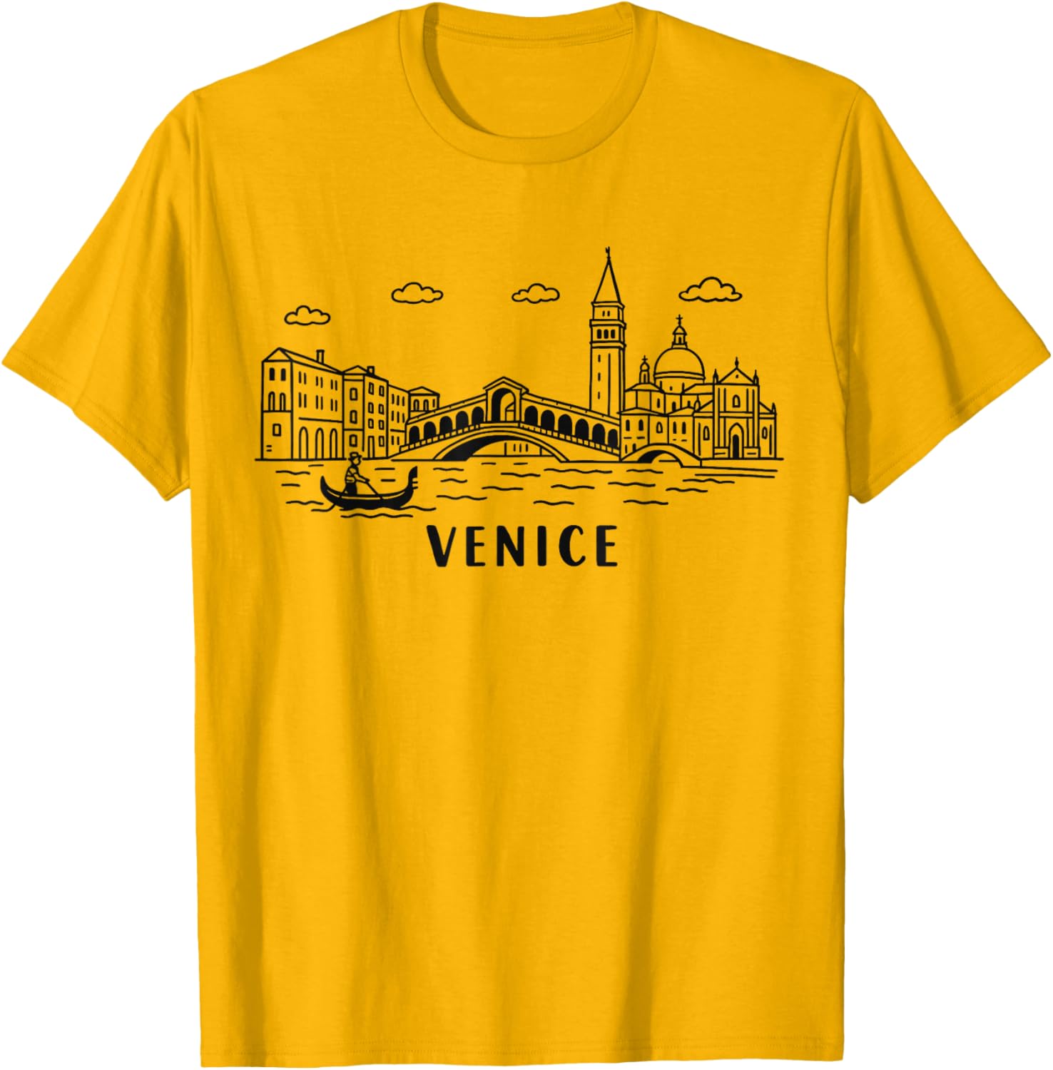 Venice Skyline T-Shirt Italy Souvenir Perfect for Travel Lovers - 2