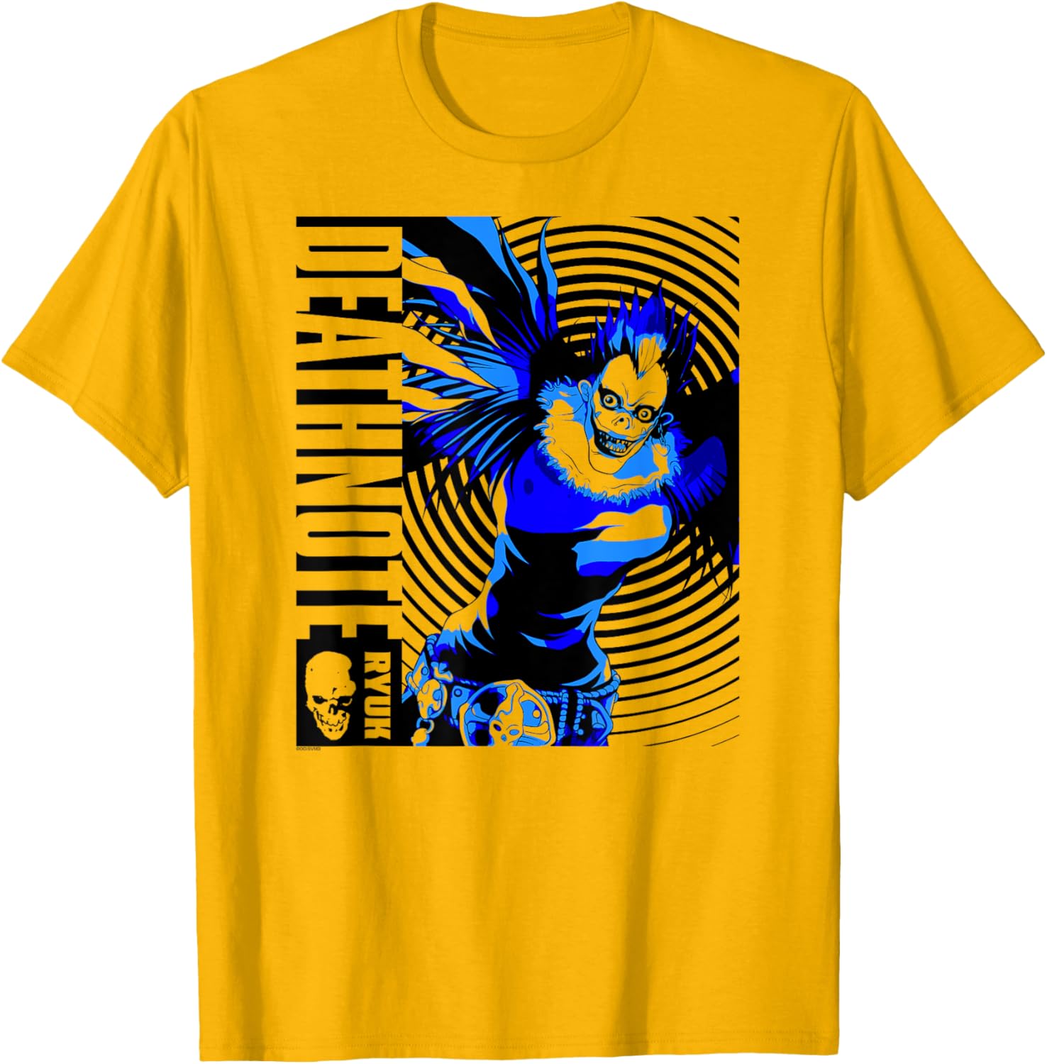 Trippy Ryuk Anime Pop Art T-Shirt for Death Note Fans - Unique Style - 1