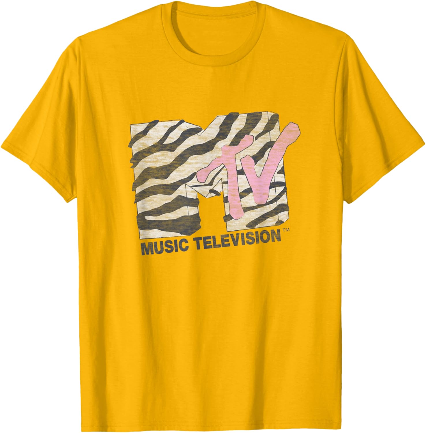 Vintage Pink Zebra Print T-Shirt for Stylish Animal Print Lovers - 4