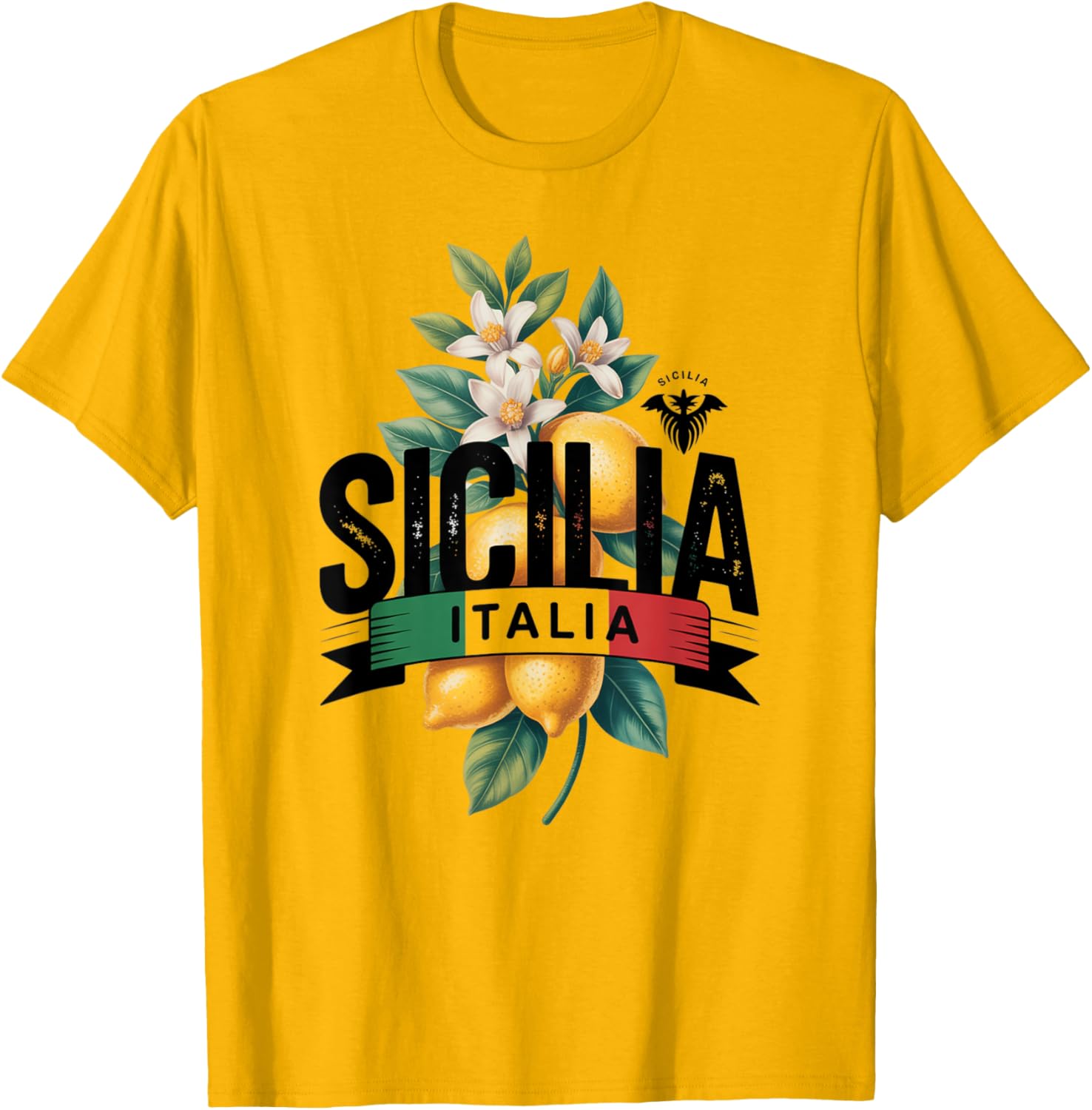 Sicilian Lemon Art T-Shirt for Italy Lovers - Perfect Sicily Souvenir - 7