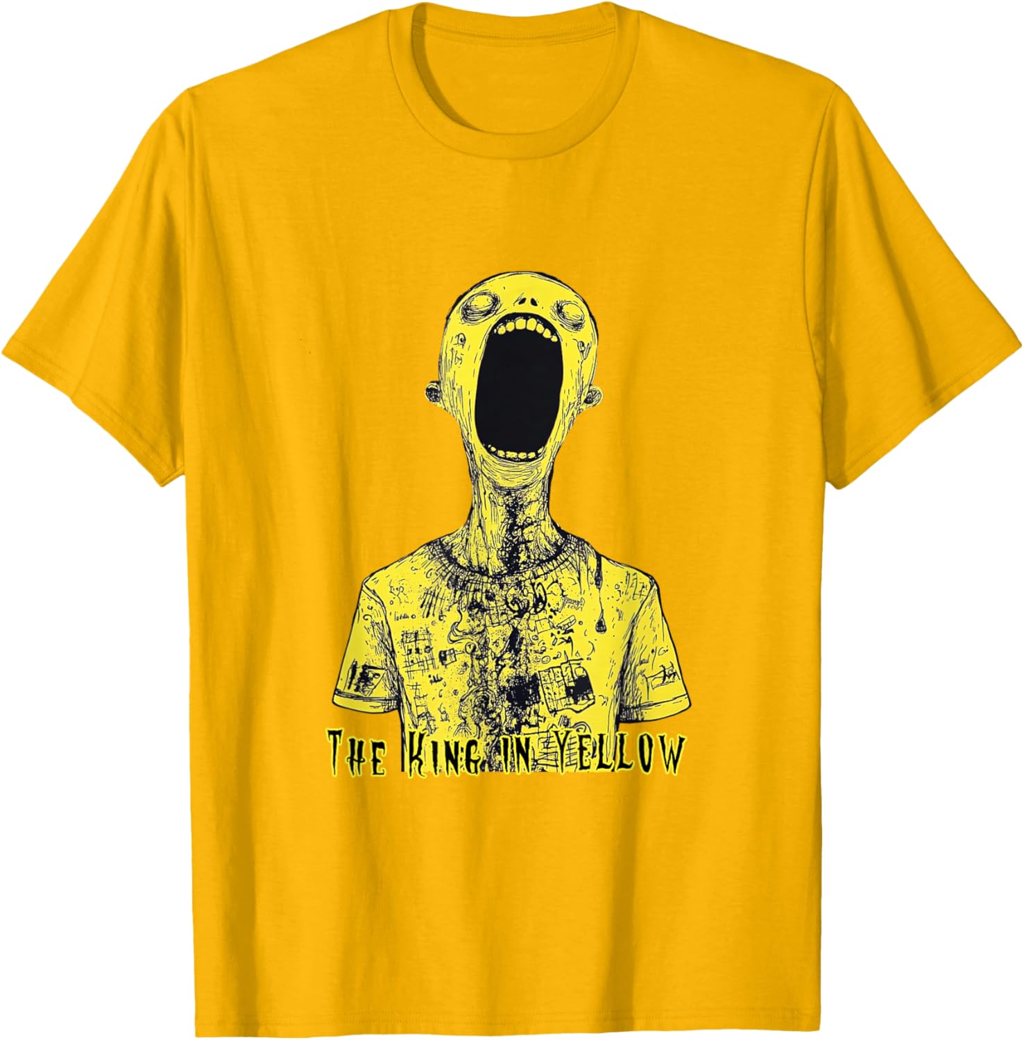 The King in Yellow T-Shirt - Tales of Madness and Mystery Apparel - 2