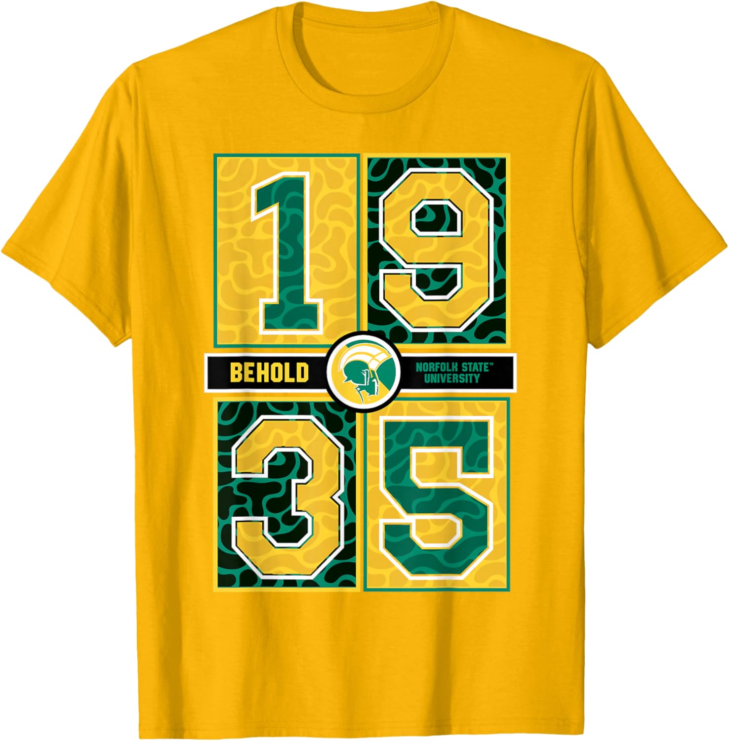Norfolk State University Spartans HBCU Concrete Date T-Shirt for Fans - 5