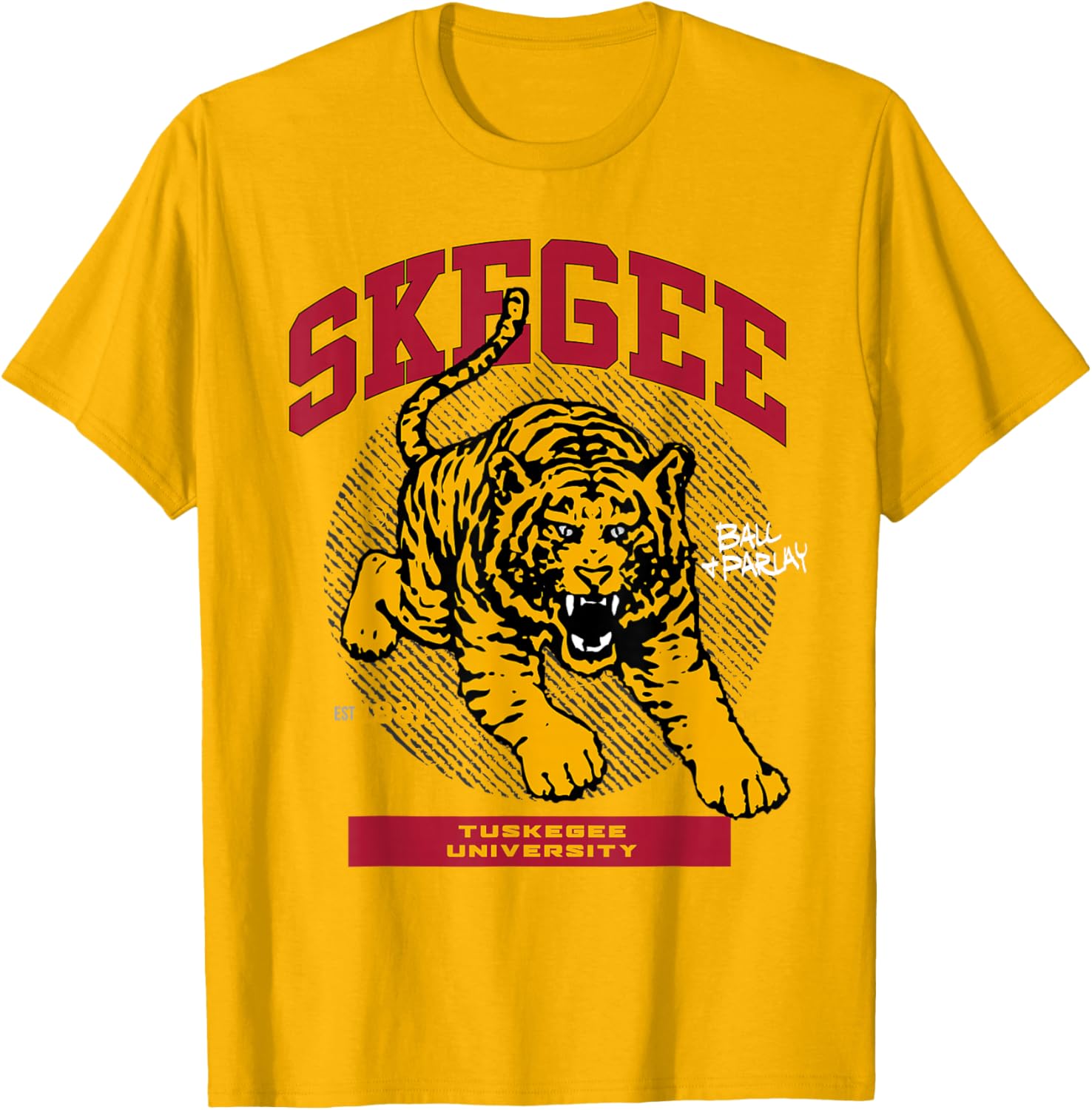 Tuskegee University Golden Tigers T-Shirt HBCU Apparel for Fans - 3
