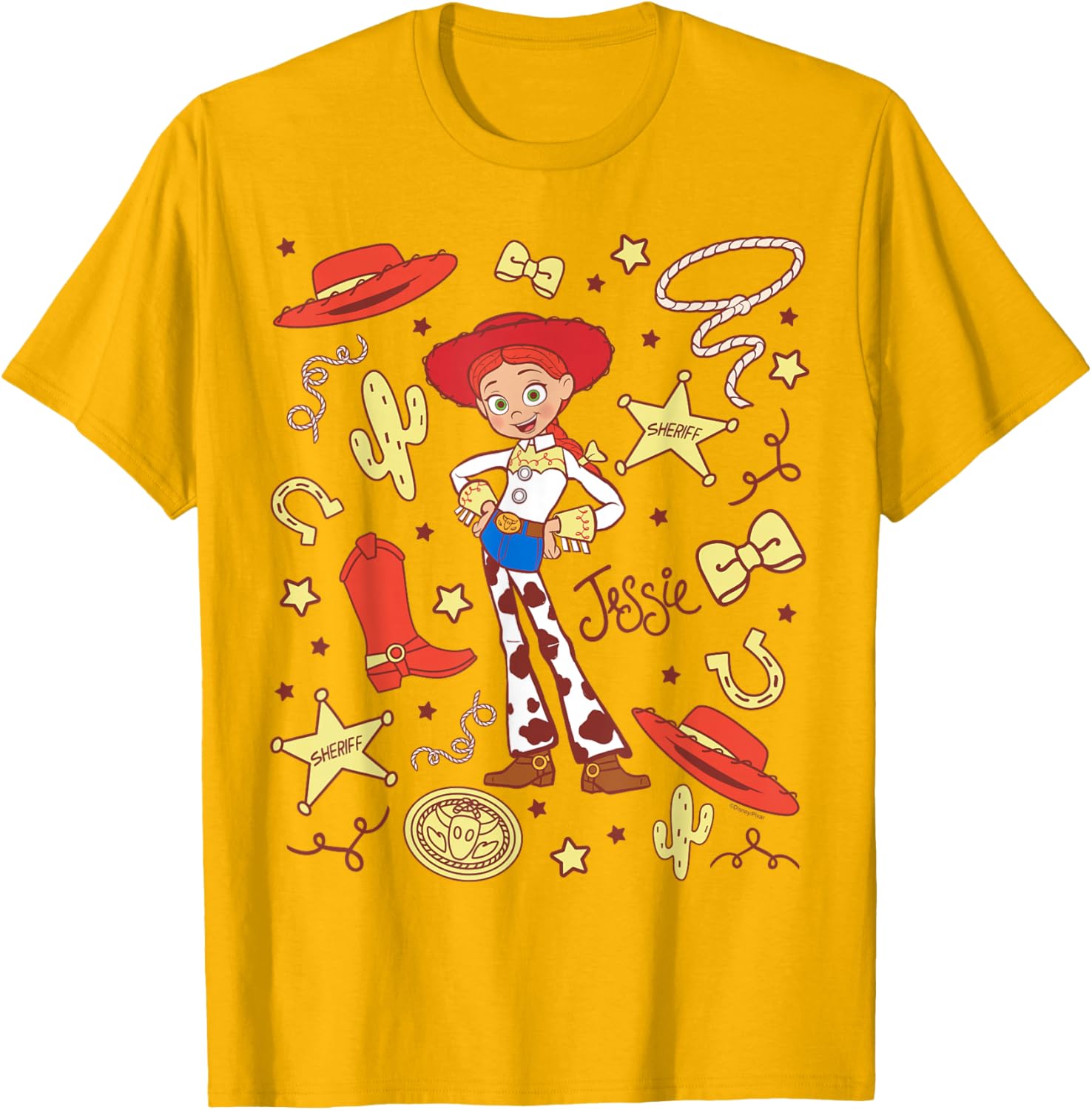 Toy Story Jessie Cowgirl Western Spirit T-Shirt for Kids and Adults - 6