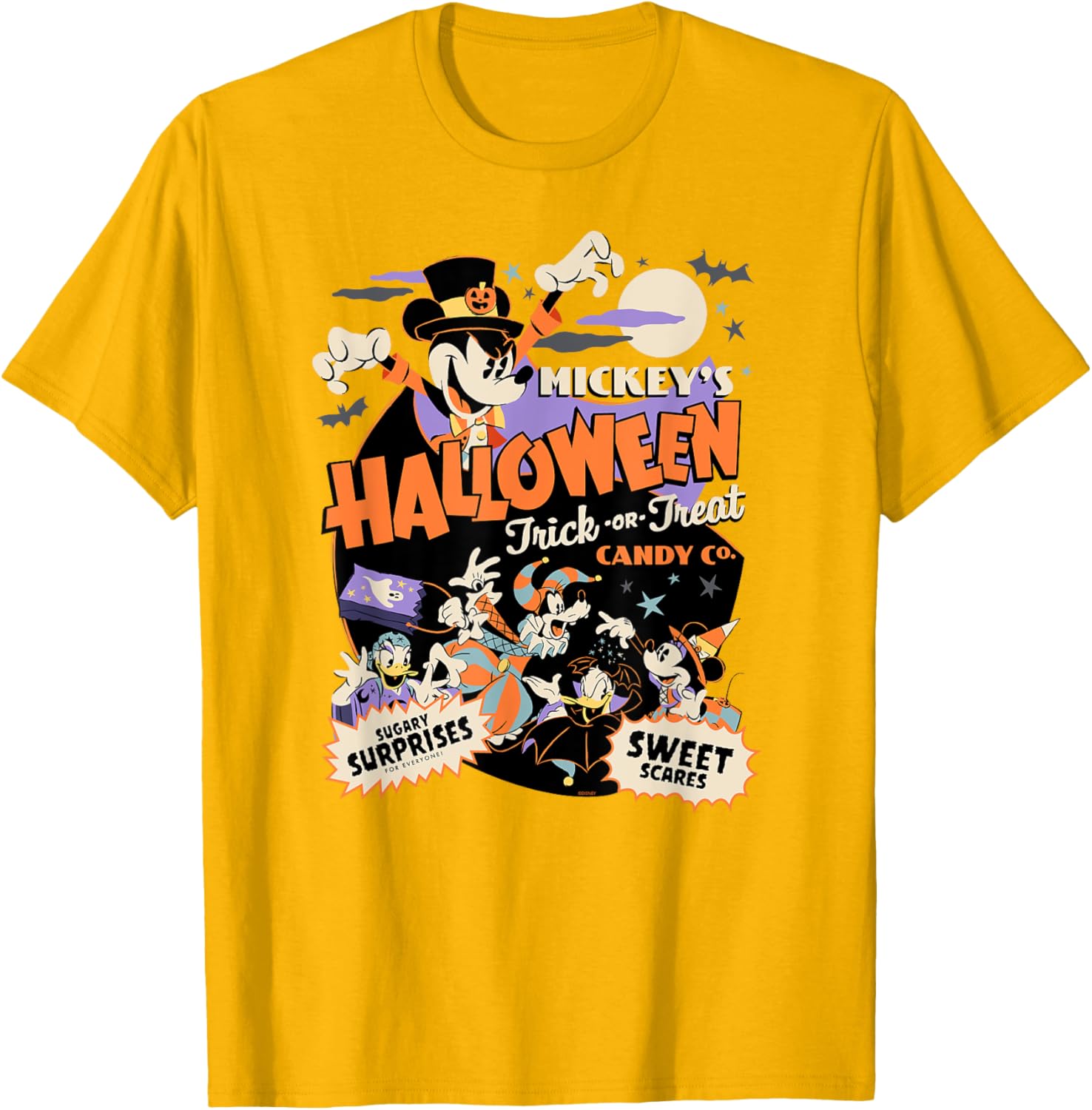 Disney Mickey Halloween Trick or Treat Candy Co T-Shirt for Kids - 20