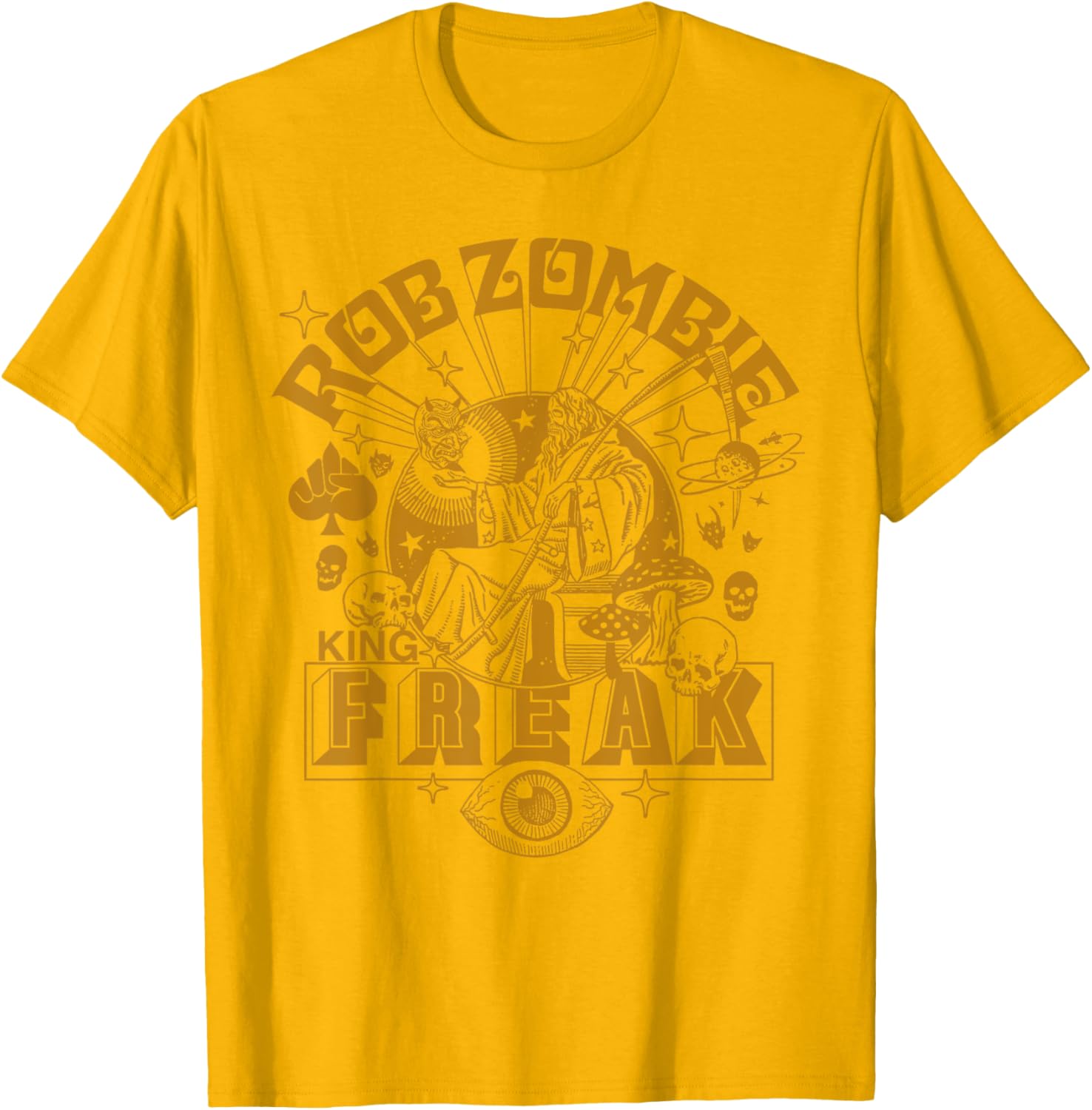 Rob Zombie King Freak T-Shirt for Music Fans and Horror Lovers - 1