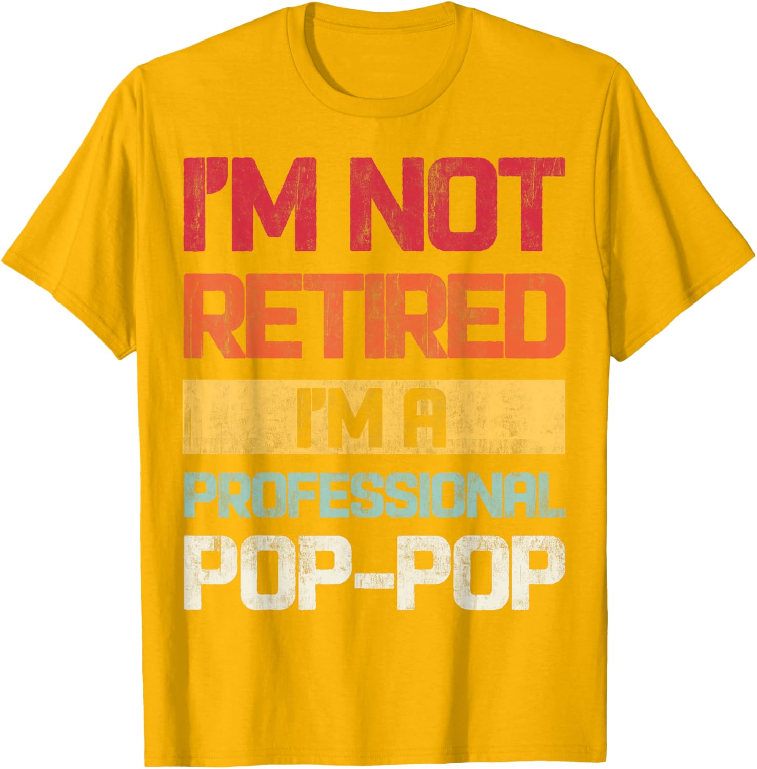 Professional Grandad Retro T-Shirt Fun Gift for Grandpa's Wardrobe - 13