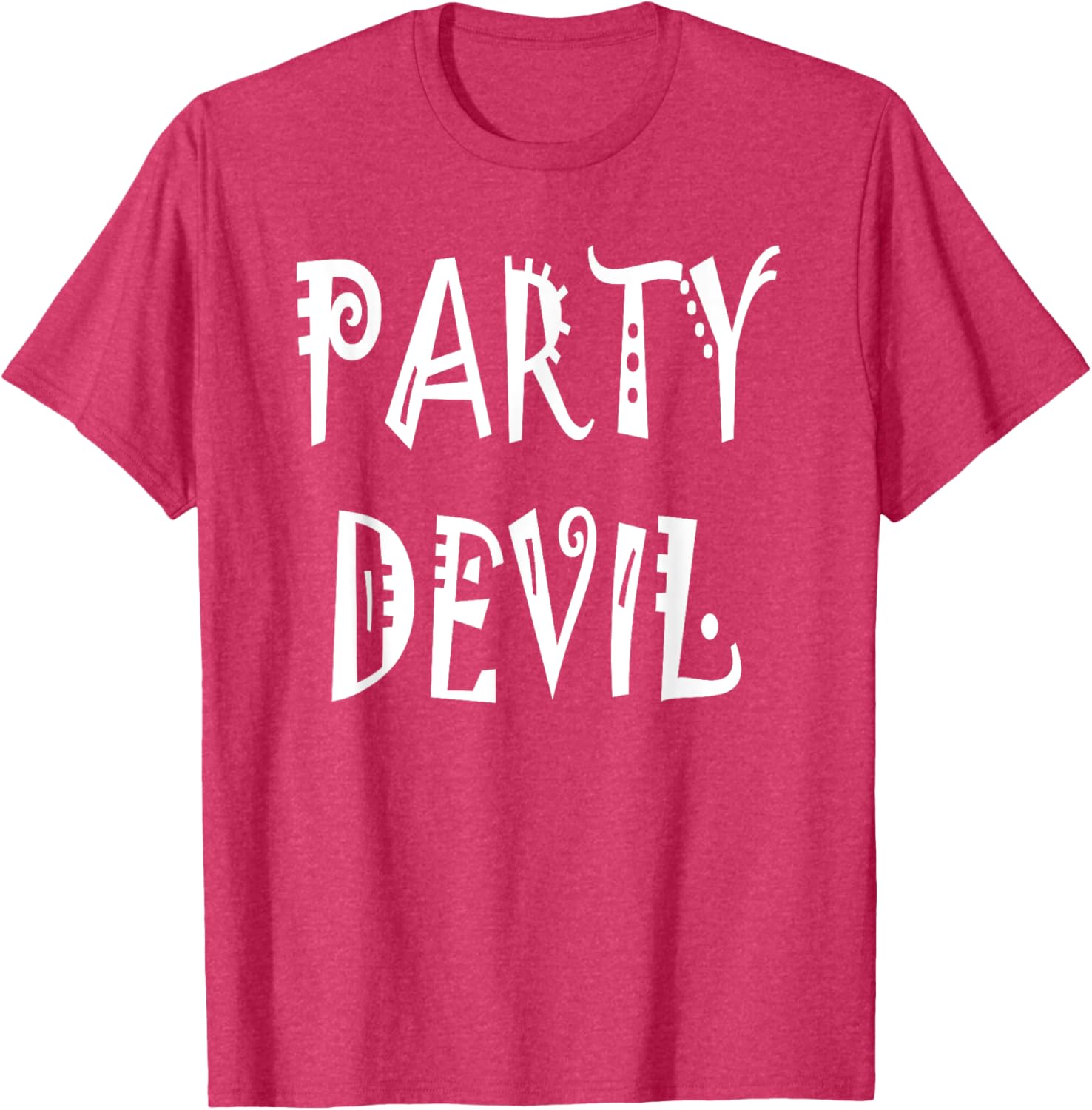 Party Devil T-Shirt Fun Graphic Tee for Bold Celebration Style - 1