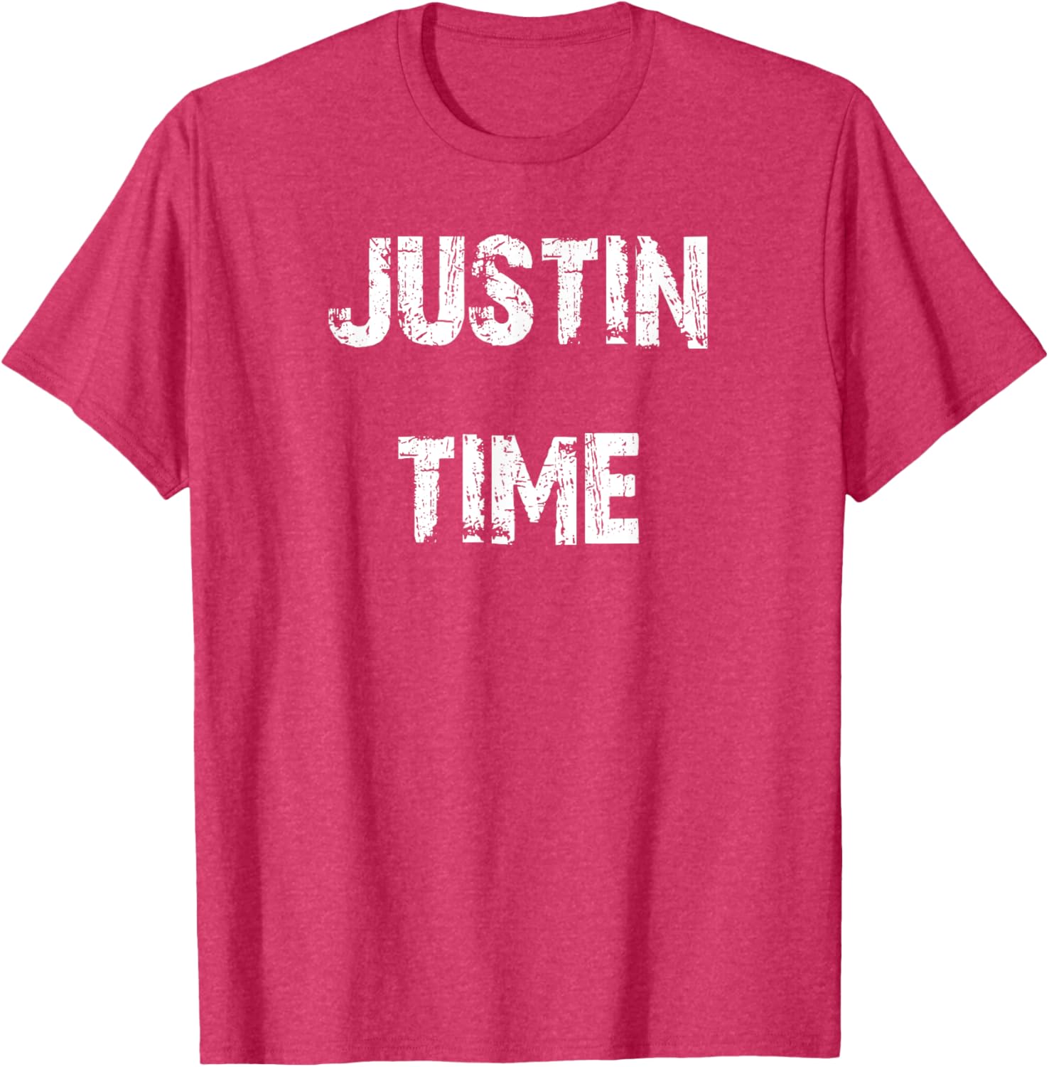 Stylish Justin Time T-Shirt for Men - Trendy Casual Wear for Every Occasion - 12