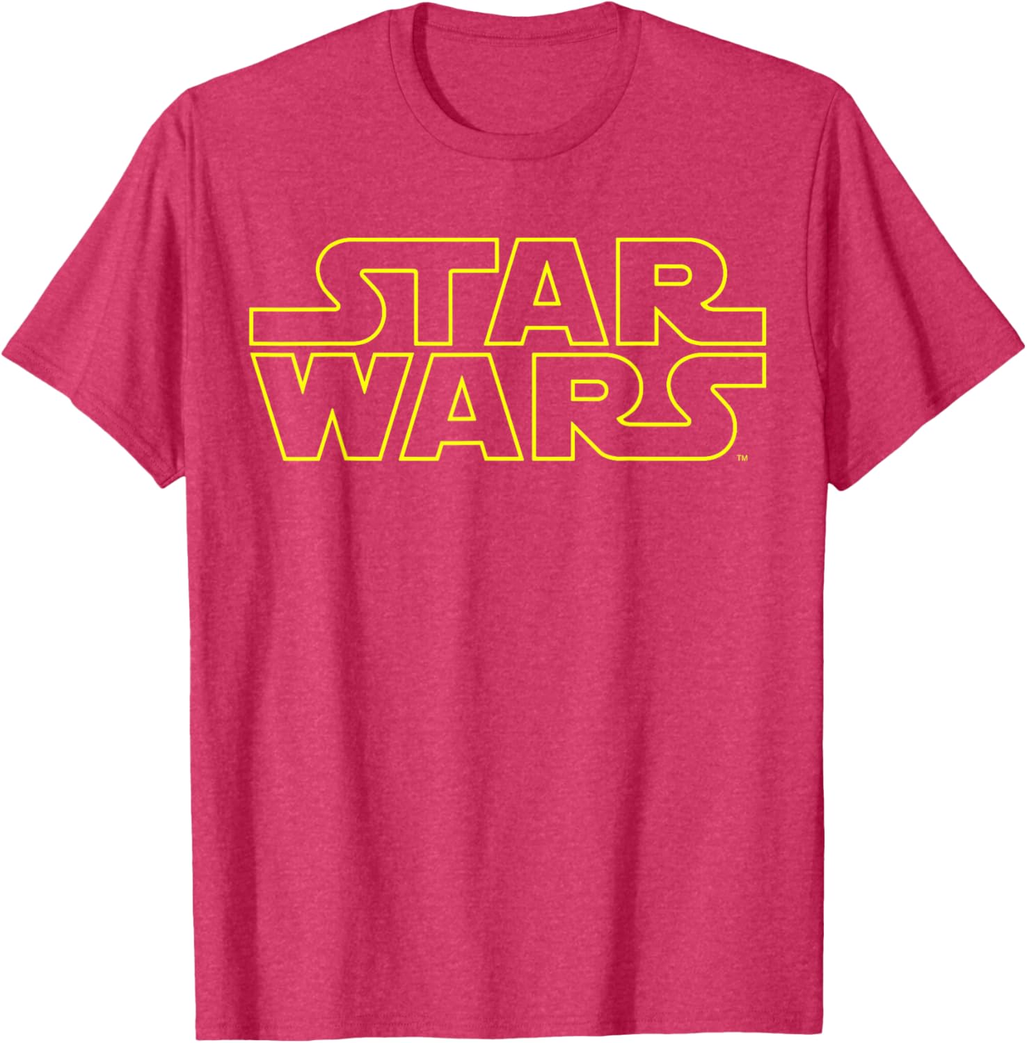 Star Wars Simple Title Logo T-Shirt for Fans | Disney+ Apparel - 7