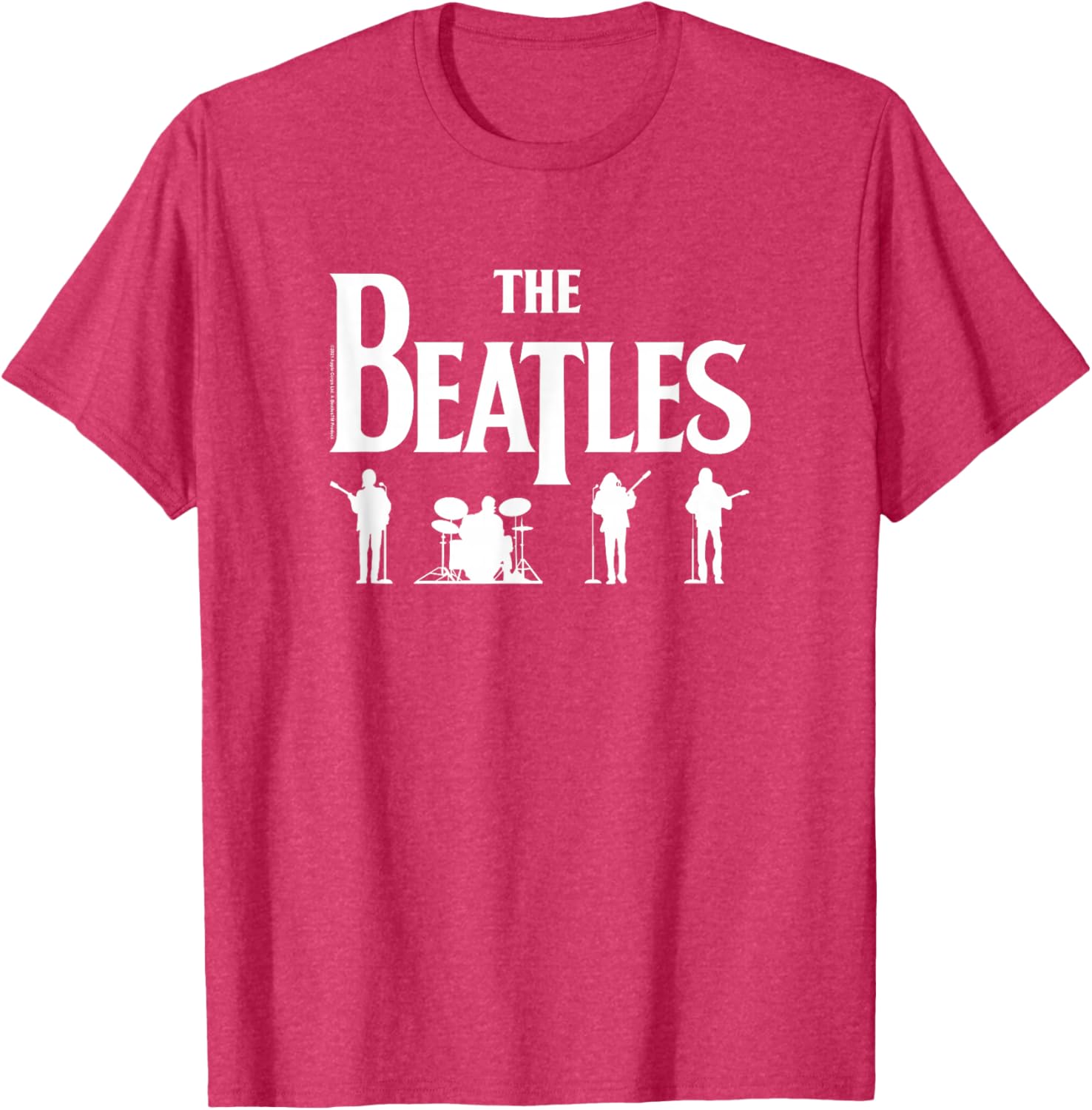The Beatles Let It Be Light Silhouettes T-Shirt for Music Lovers - 9