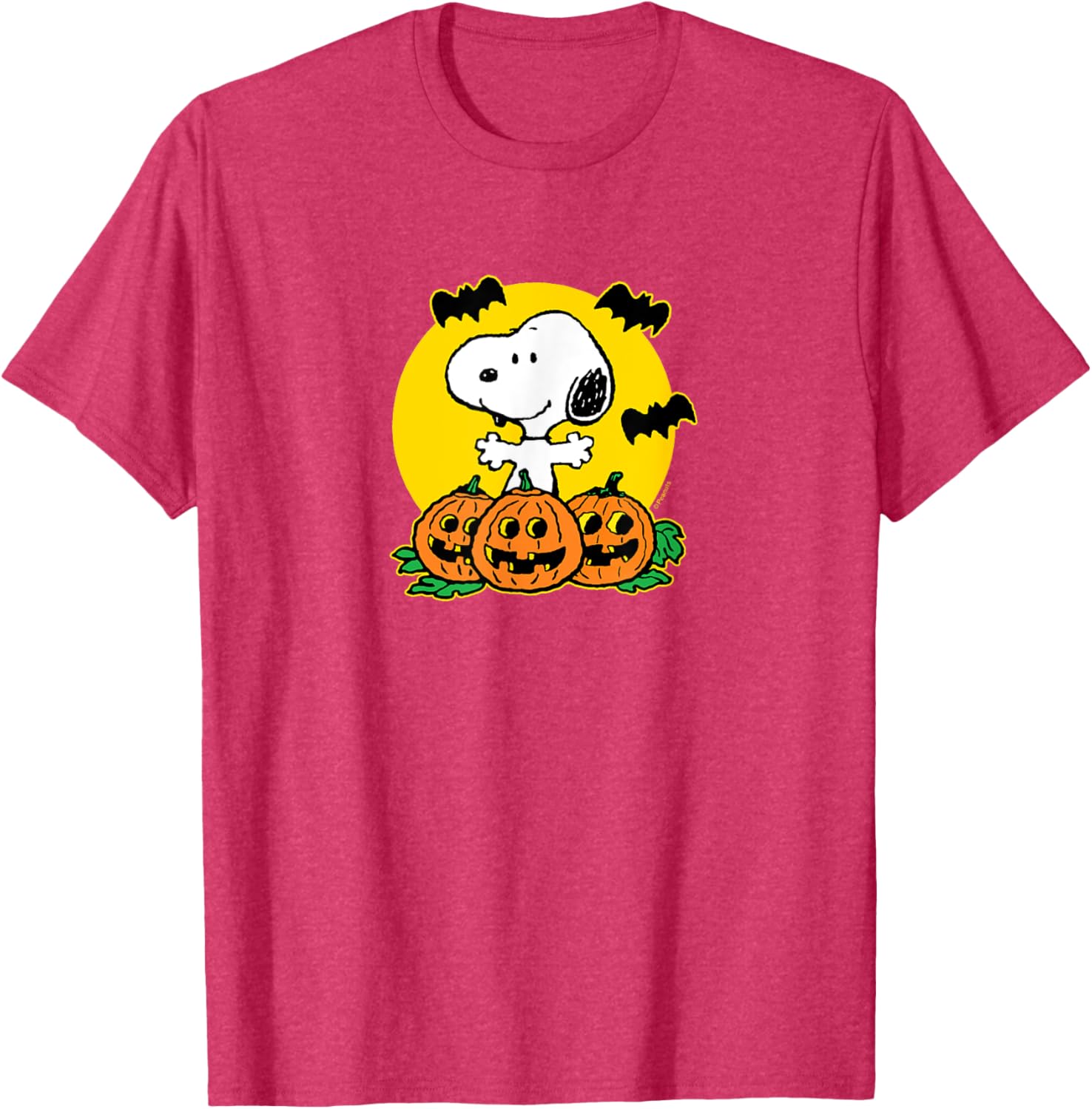 Snoopy Pumpkin Patch Halloween T-Shirt for Peanuts Fans - Fun Apparel - 15